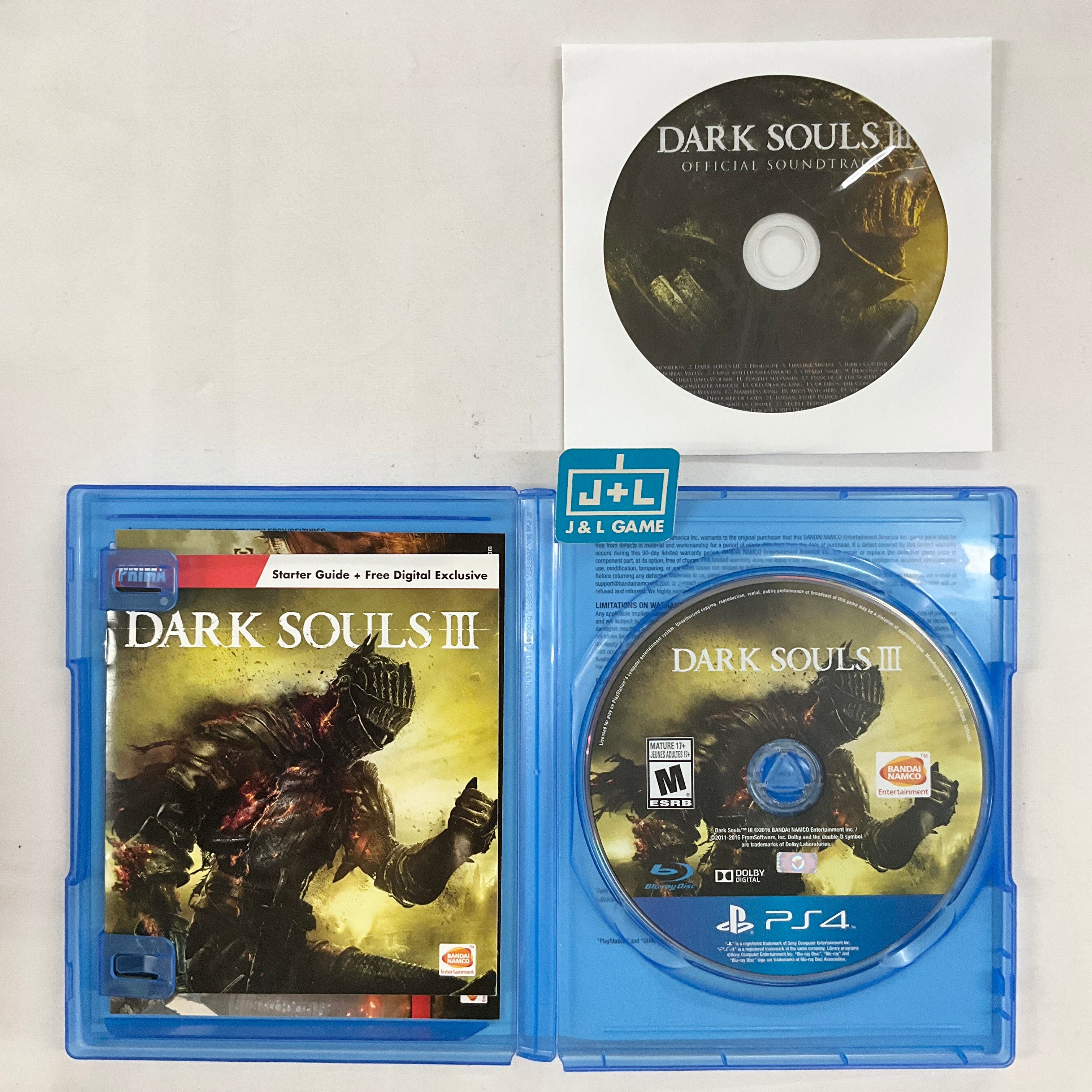 Dark Souls III (Day One Edition) - (PS4) PlayStation 4 [Pre-Owned] Video Games Bandai Namco Games   