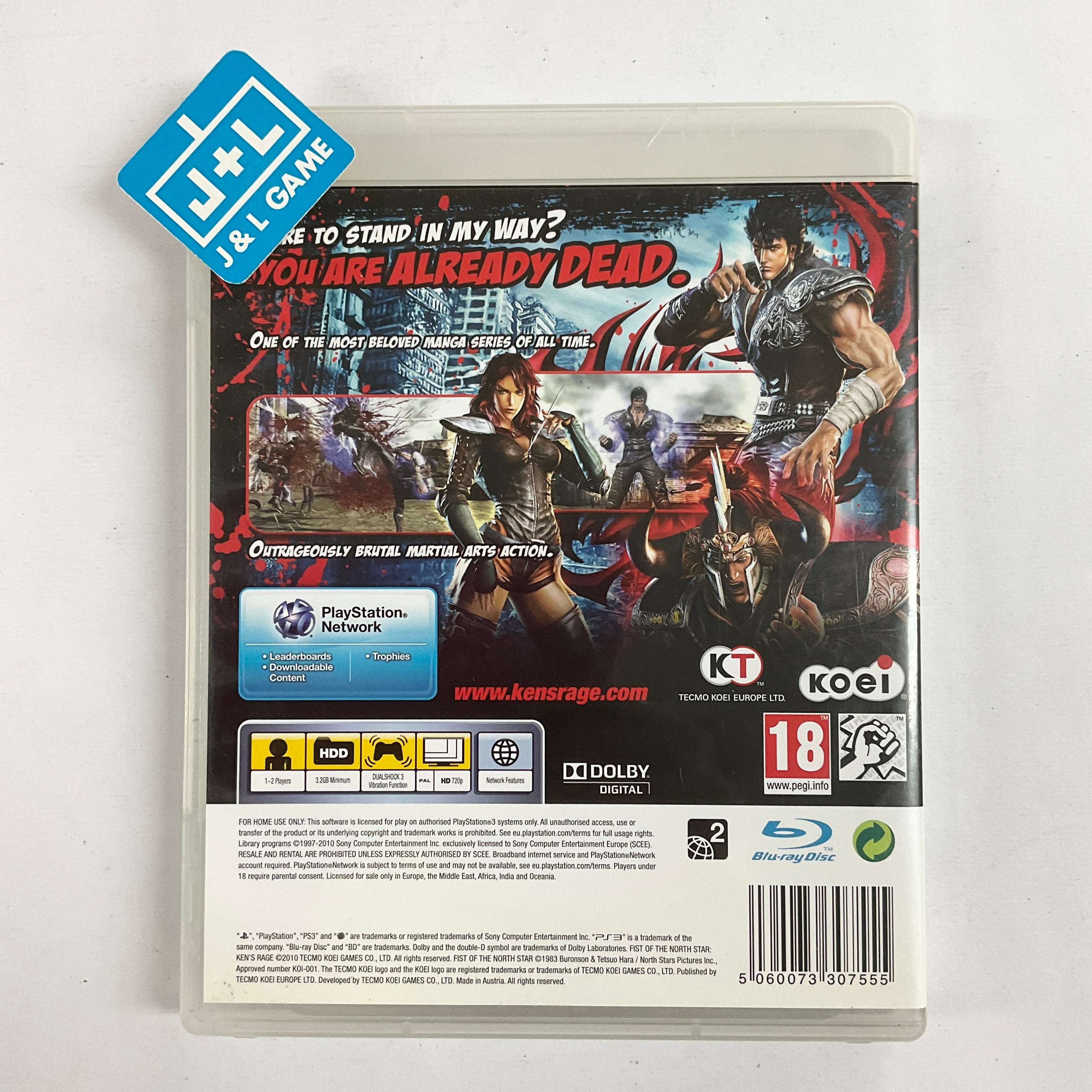 Fist of the North Star: Ken's Rage - (PS3) PlayStation 3 [Pre Fist of the North Star: Ken's Rage - (PS3) PlayStation 3 [Pre