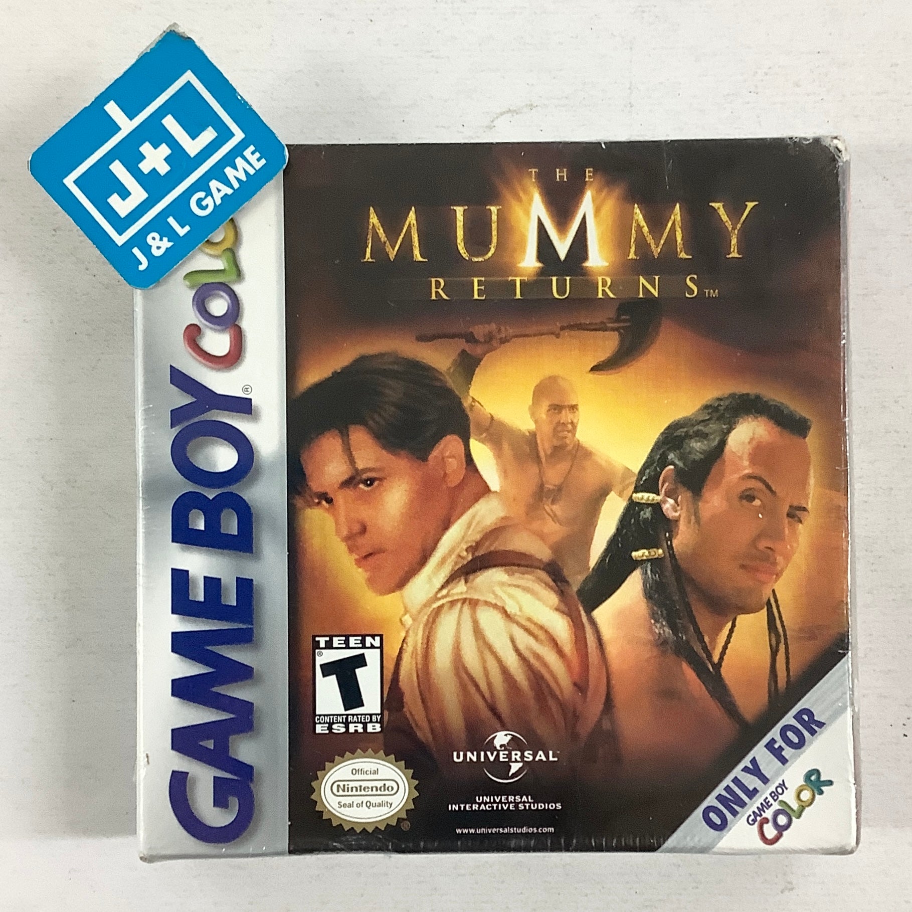 The Mummy Returns - (GBC) Game Boy Color Video Games Universal Interactive