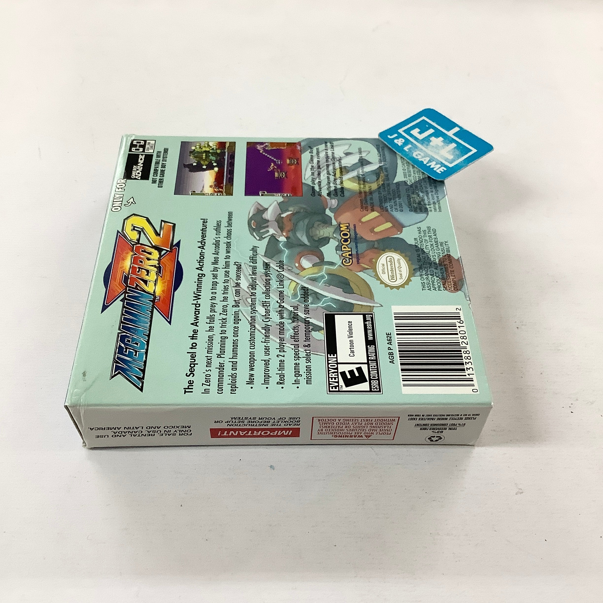 Mega Man Zero 2 - (GBA) Game Boy Advance [Pre-Owned] Video Games Capcom   