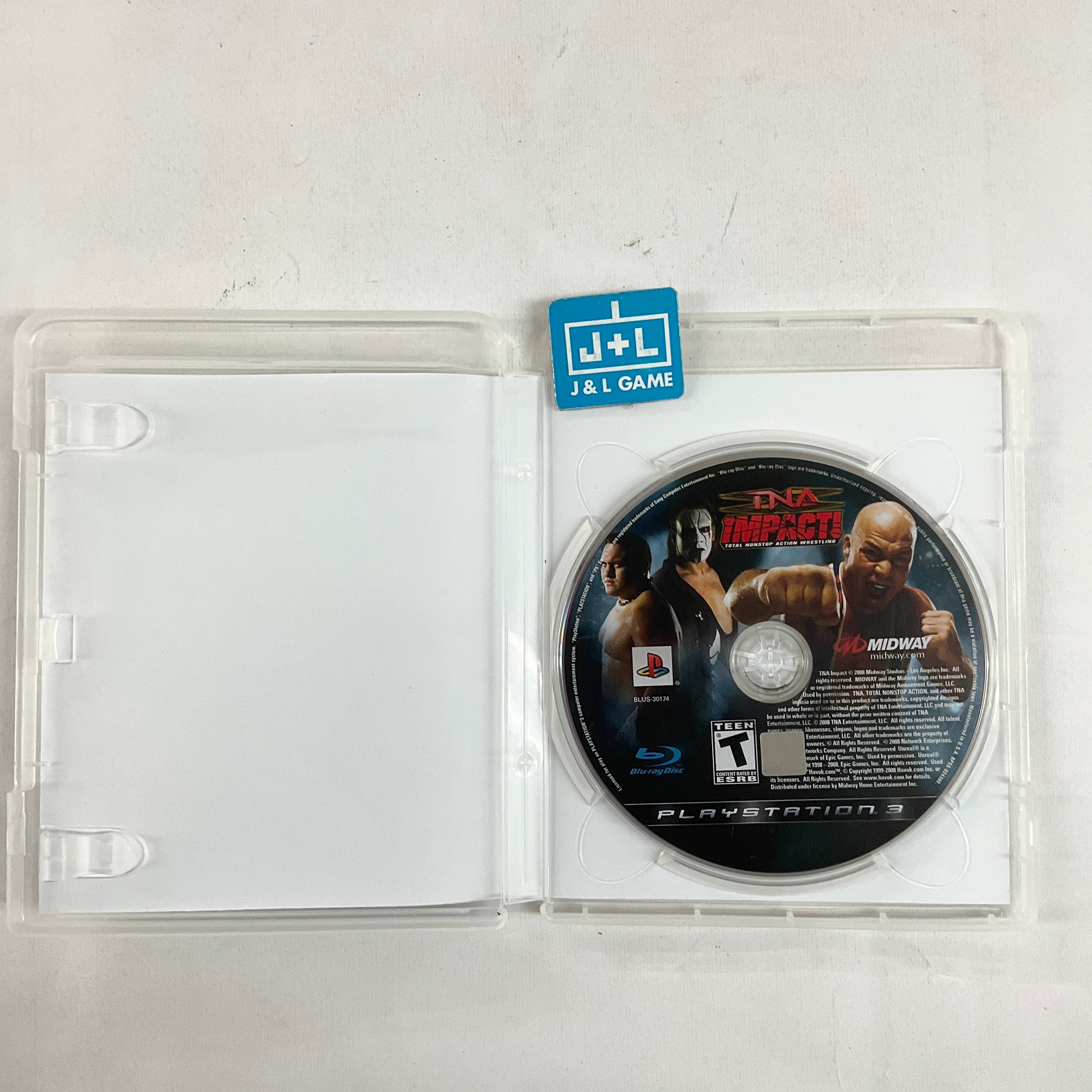 TNA iMPACT! - (PS3) PlayStation 3 [Pre-Owned] Video Games Midway