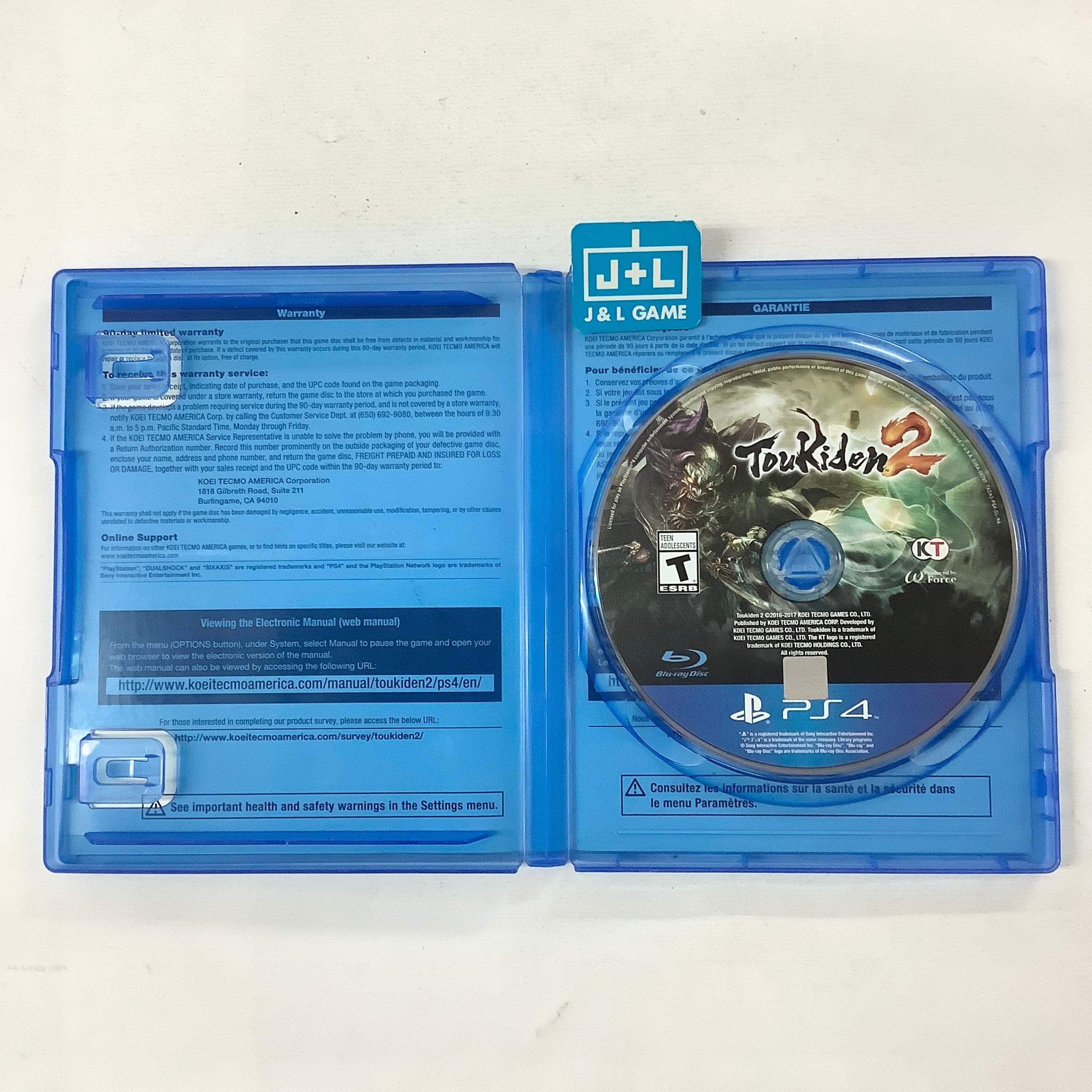 Toukiden 2 - (PS4) PlayStation 4 [Pre-Owned] Video Games Koei Tecmo Games   