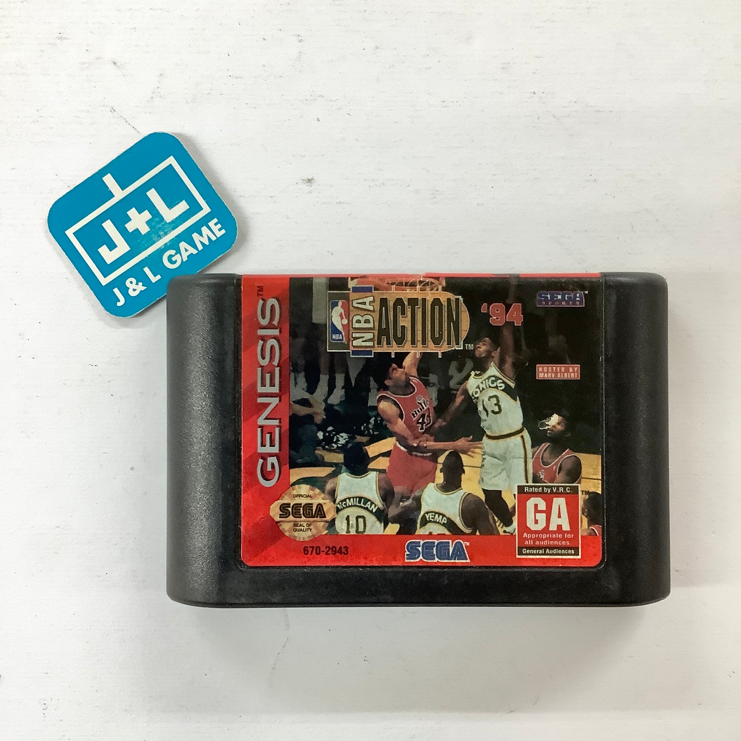 NBA Action '94 - (SG) SEGA Genesis [Pre-Owned] Video Games Sega   