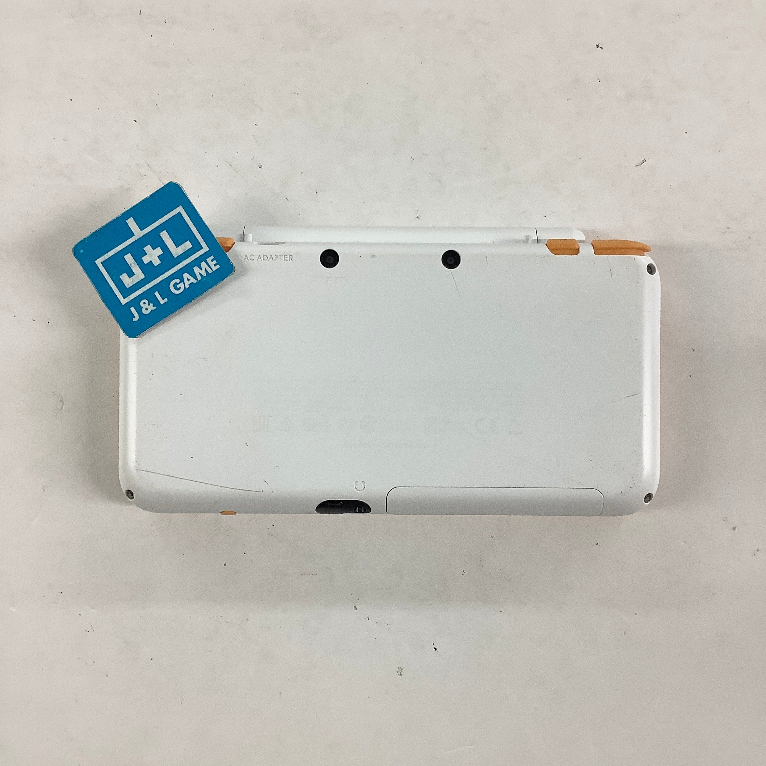 New Nintendo 2DS XL Console (White + Orange) - Nintendo 3DS [Pre-Owned] CONSOLE Nintendo