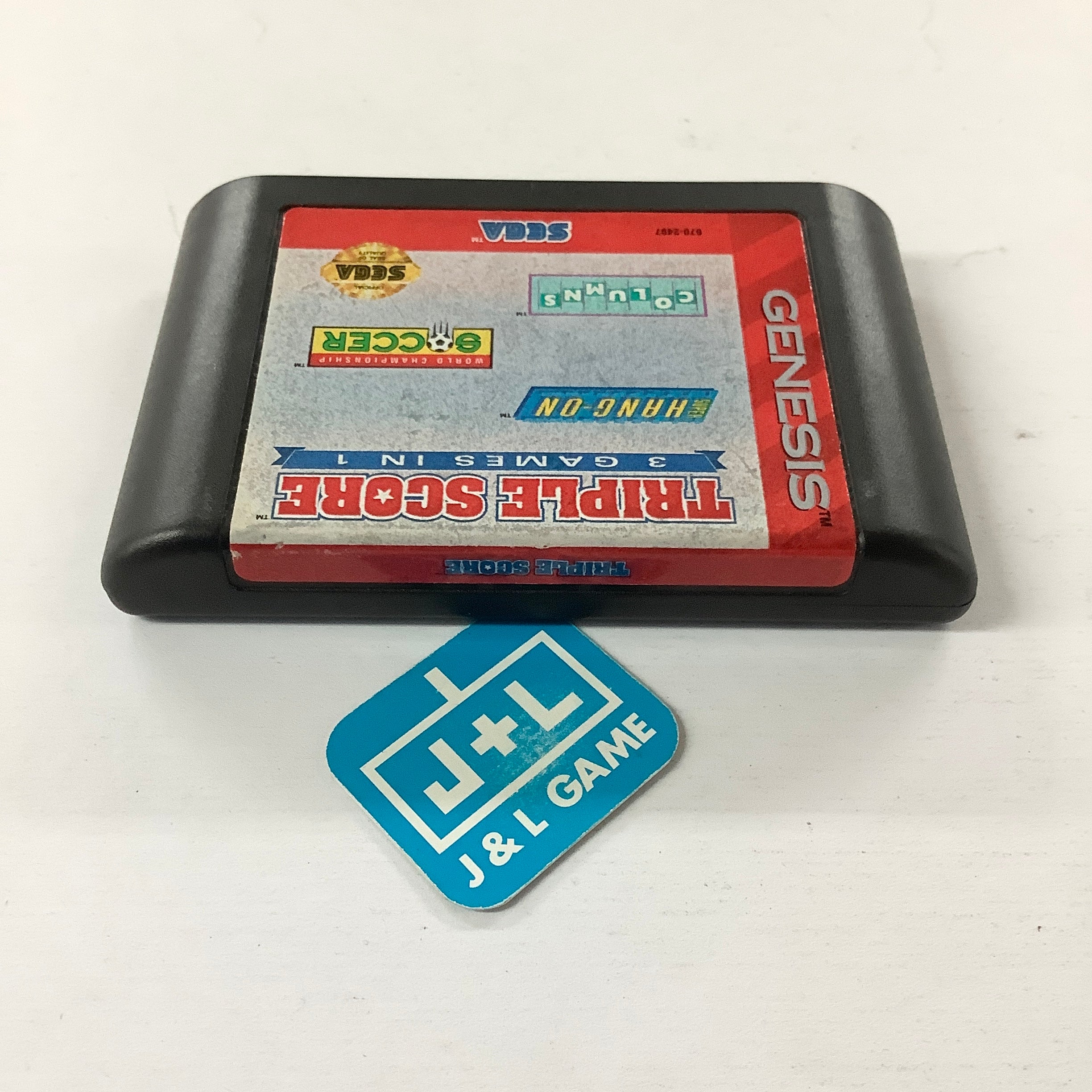 Triple Score: 3 Games in 1 - (SG) SEGA Genesis [Pre-Owned] Video Games Sega   