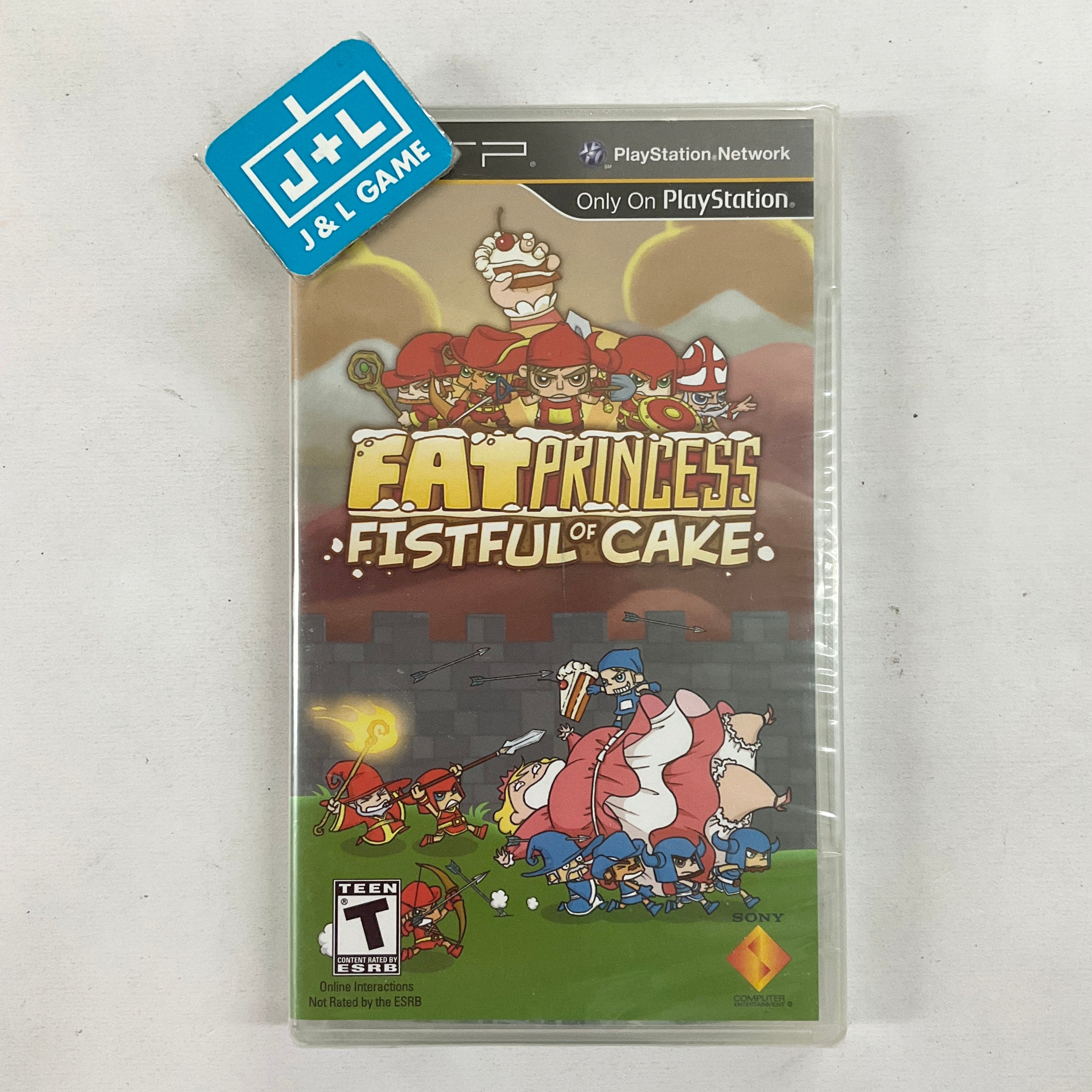 Fat Princess: Fistful of Cake - Sony PSP Video Games SCEA