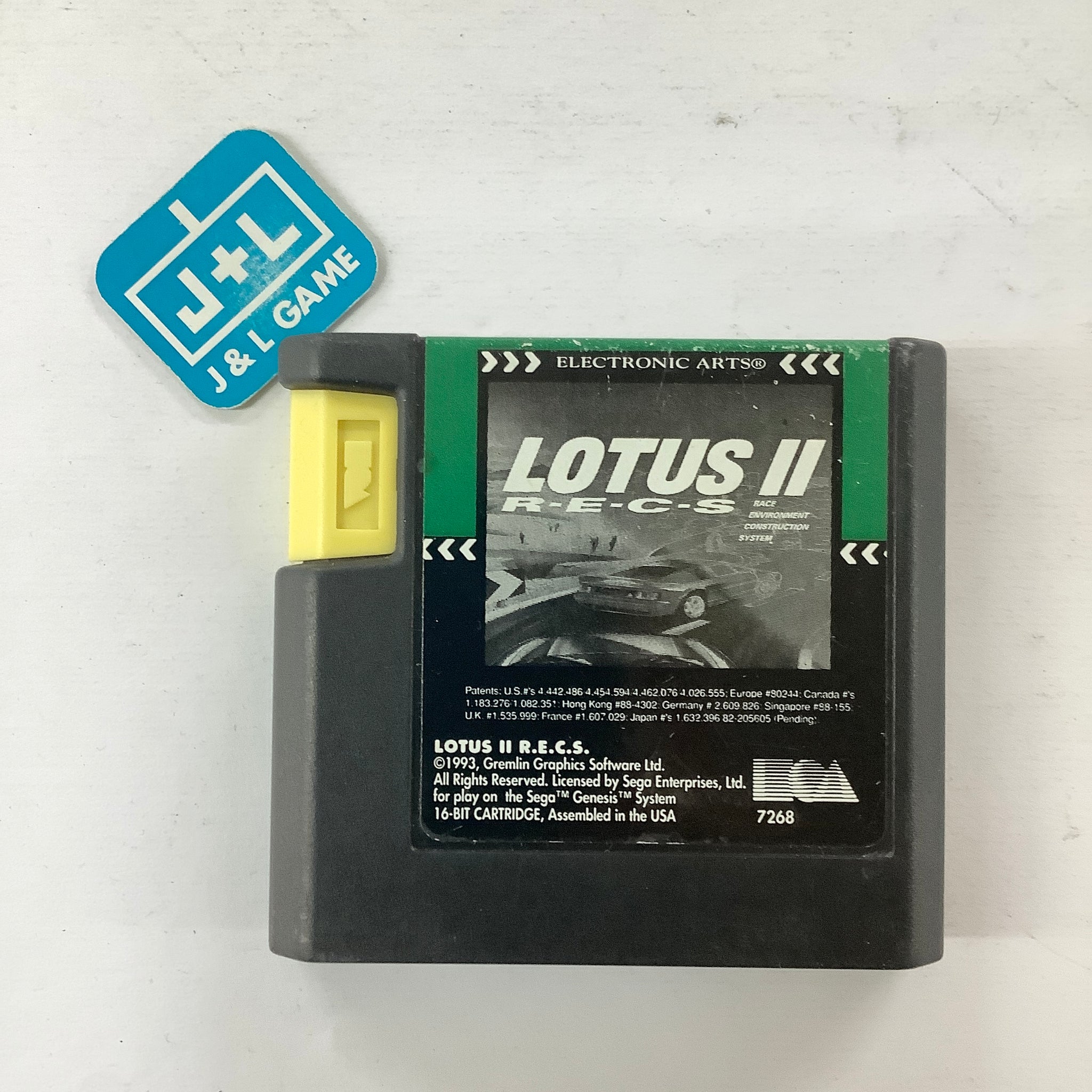 Lotus II - (SG) SEGA Genesis [Pre-Owned] Video Games Electronic Arts   
