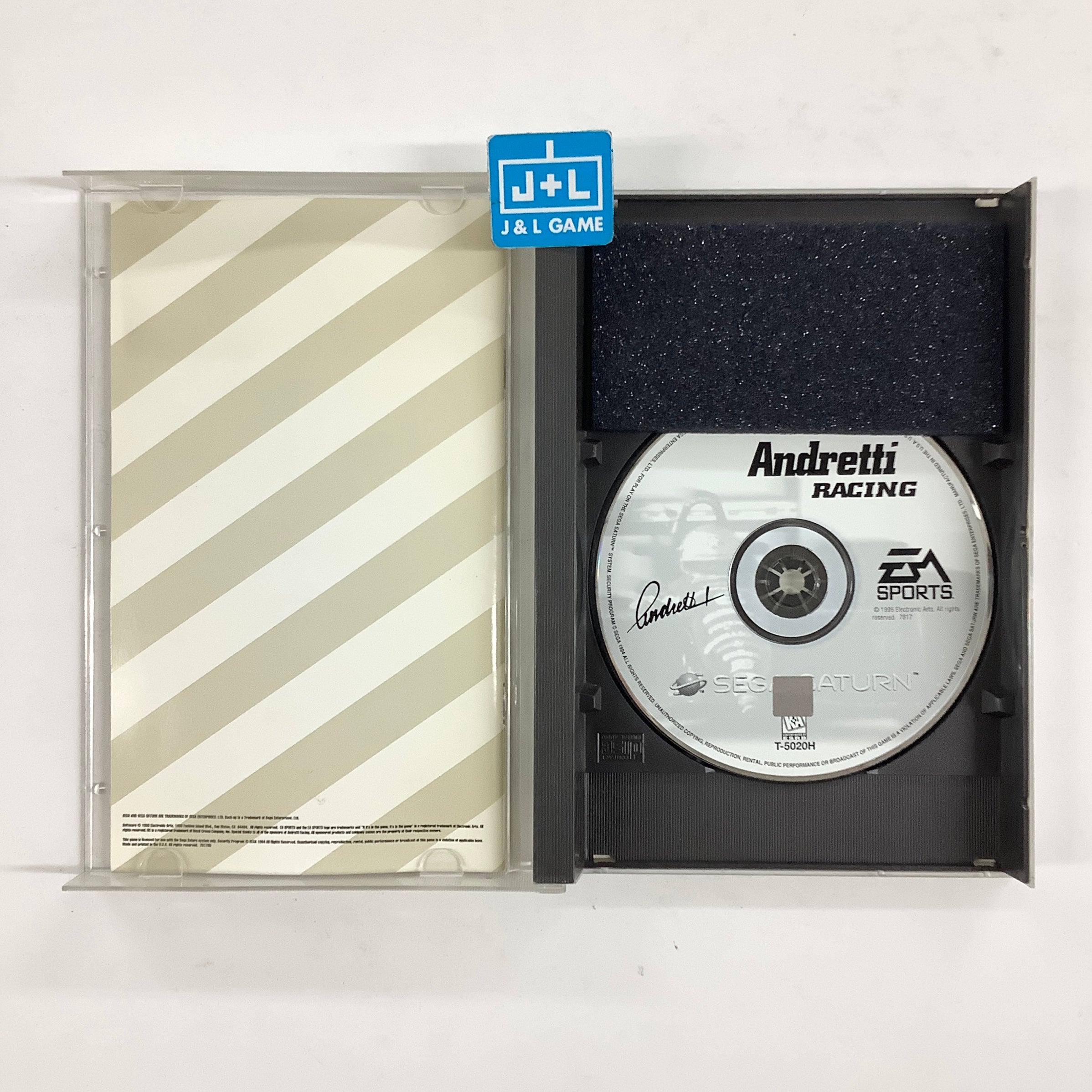 Andretti Racing - (SS) SEGA Saturn [Pre-Owned] Video Games Sega