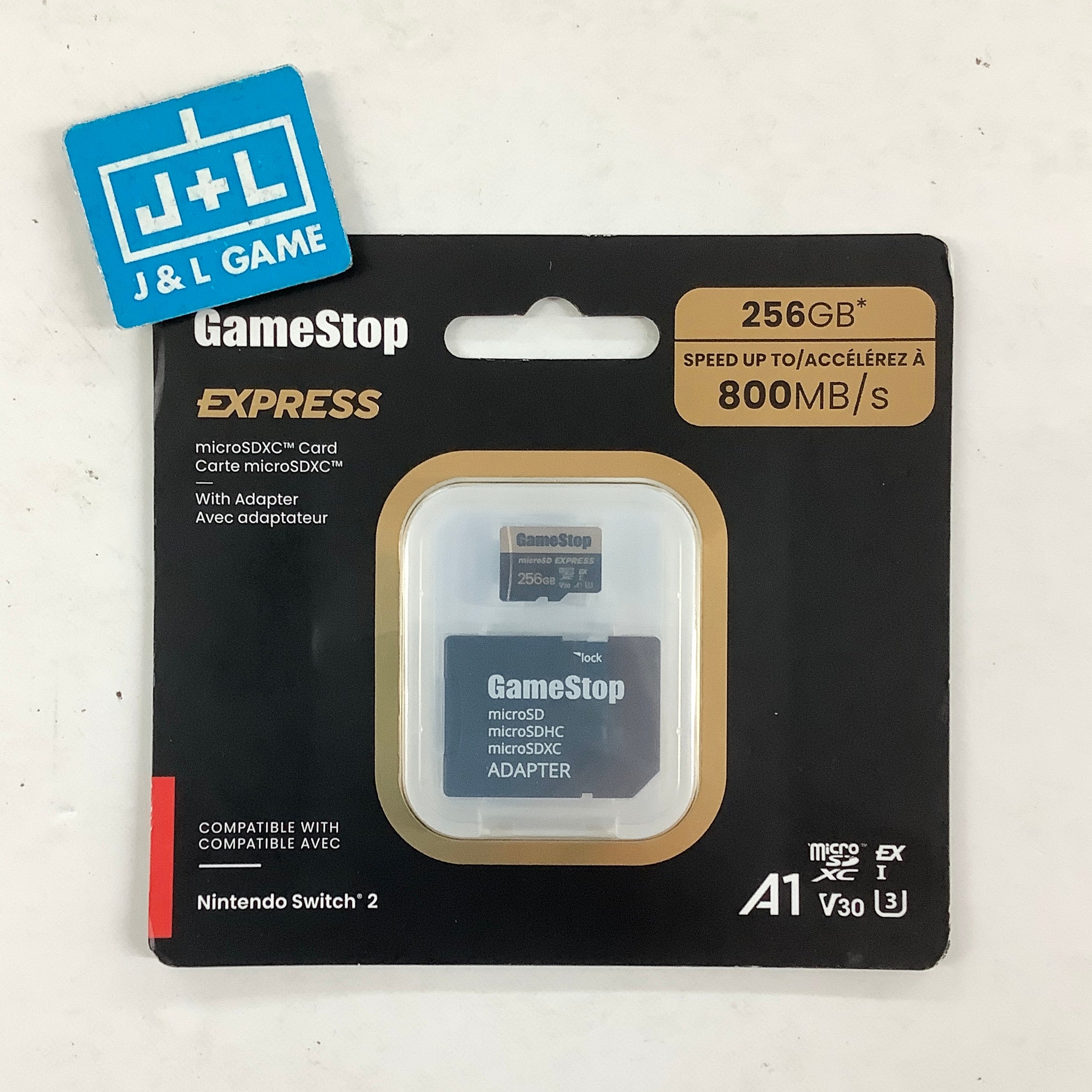 GameStop 256GB microSD Express Card - (NS2) Nintendo Switch 2 ACCESSORIES SanDisk