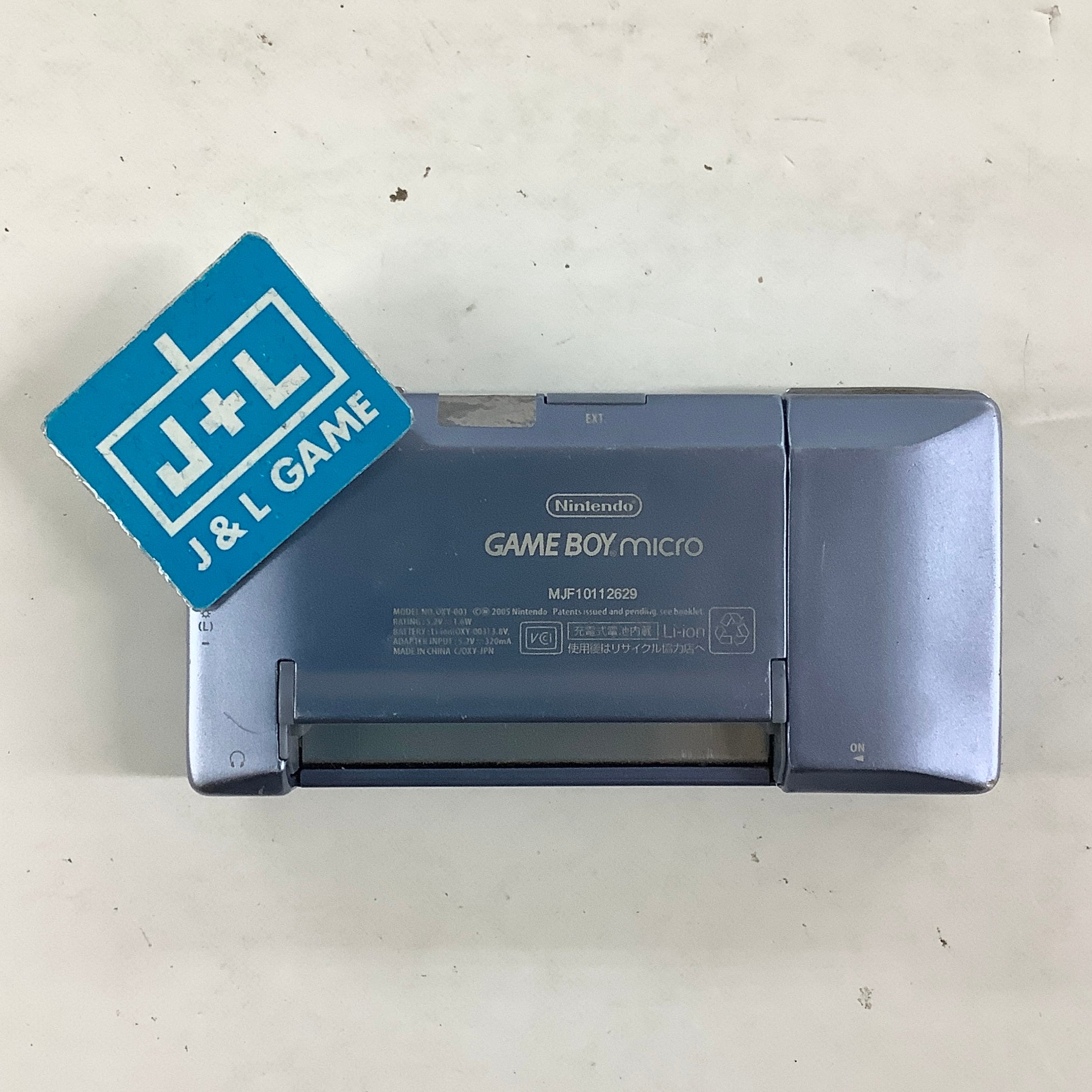 Game Boy Micro (Pearl Blue) - (GBA) Game Boy Advance [Pre-Owned] Consoles Nintendo