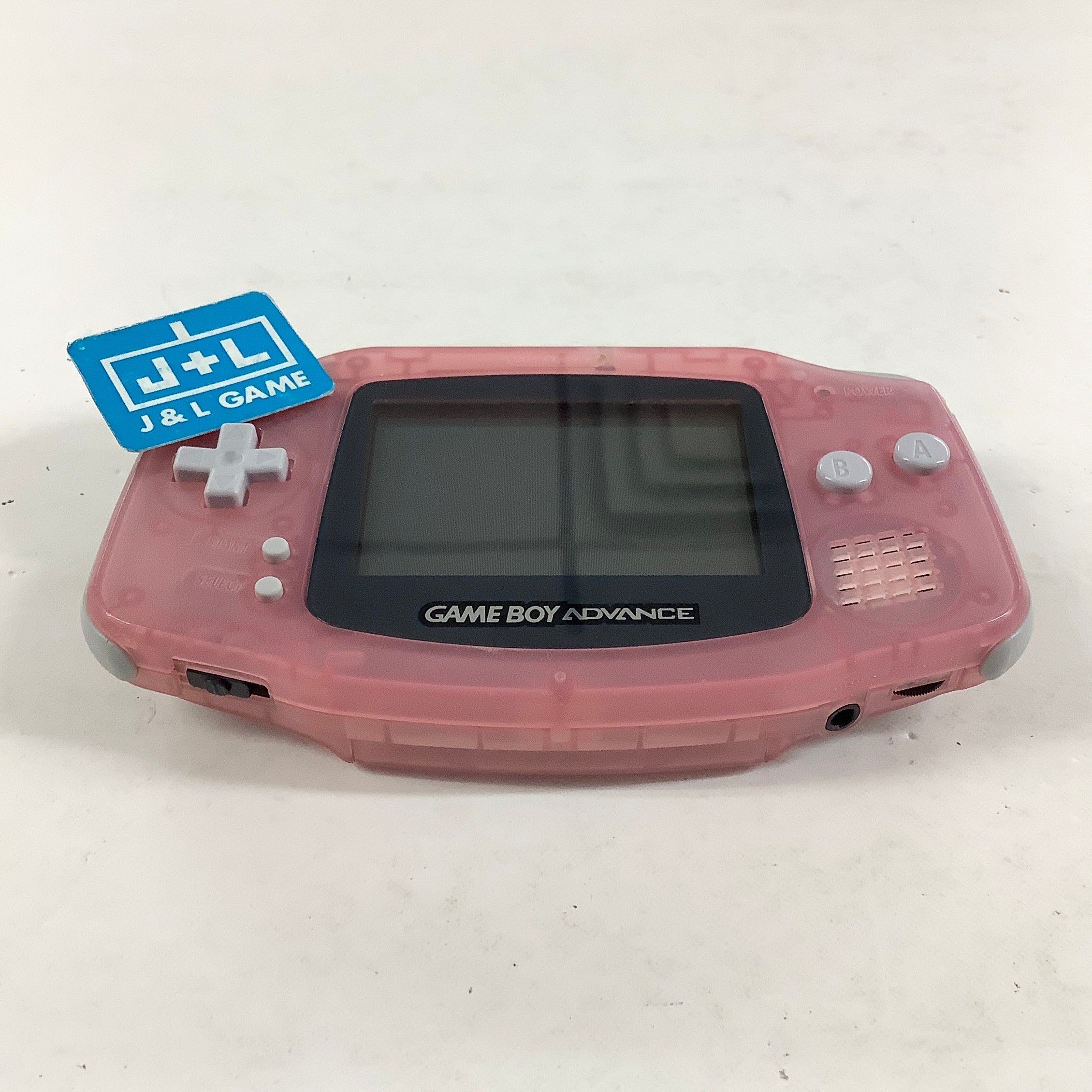 Nintendo Game Boy Advance Console (Clear Pink) - (GBA) Game Boy Advance [Pre-Owned]
