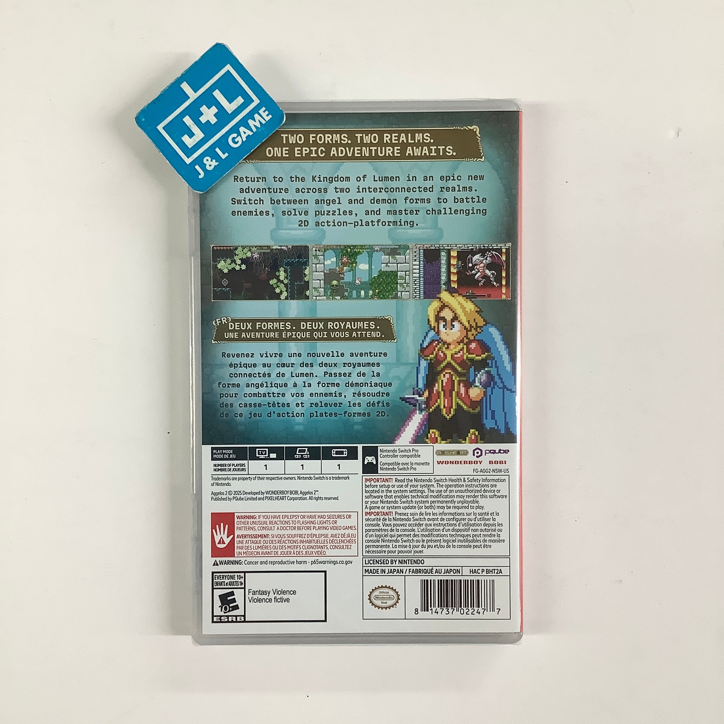 Aggelos 2 - (NS2) Nintendo Switch Video Games PQube