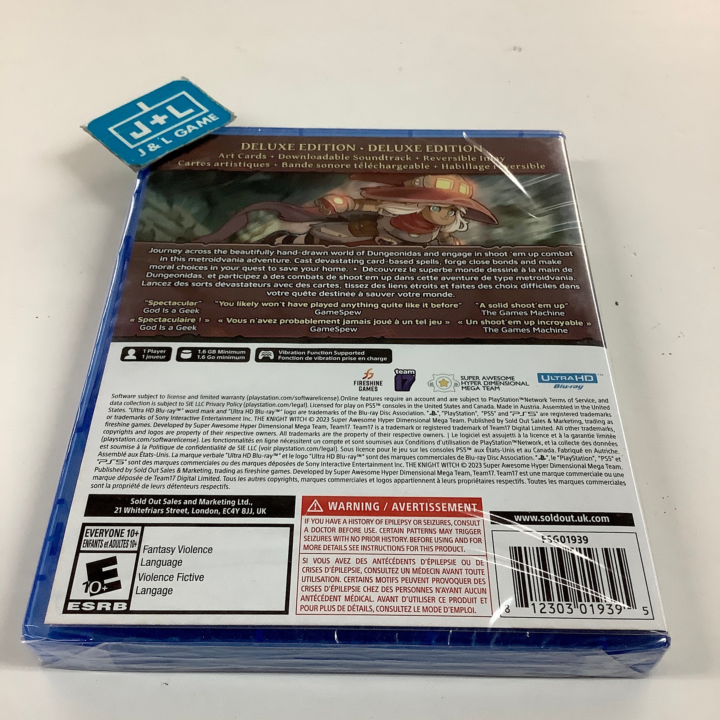 The Knight Witch: Deluxe Edition - (PS5) PlayStation 5 Video Games Team 17