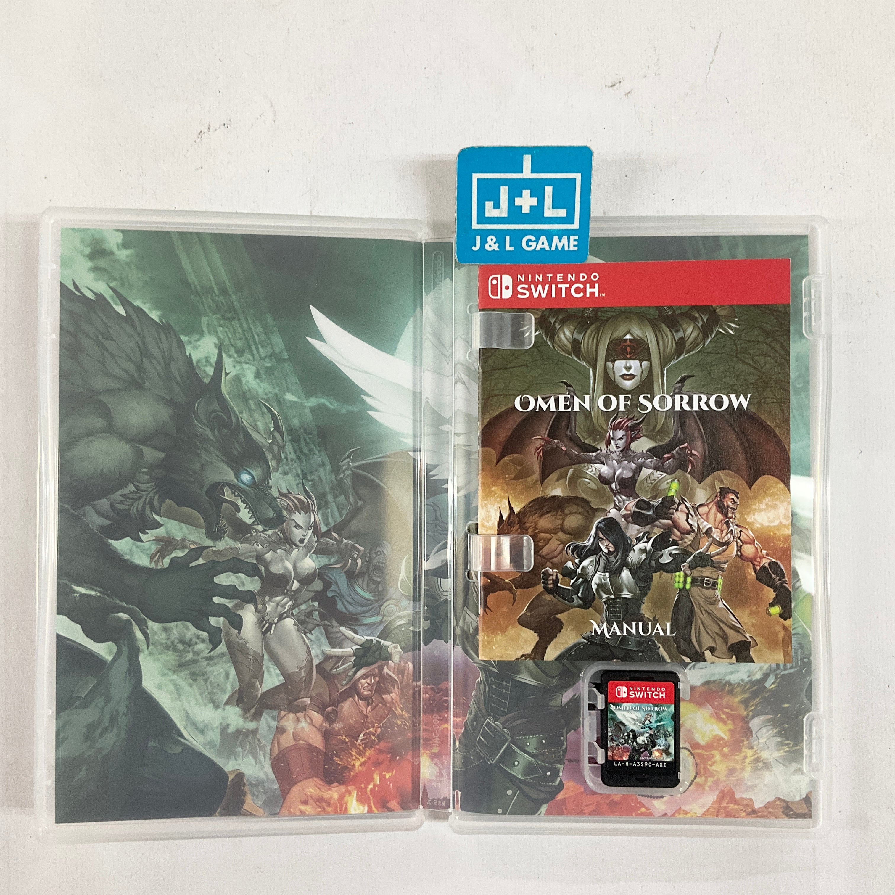 Omen of Sorrow (Limited Edition) - (NSW) Nintendo Switch [Pre-Owned] (Asia Import) Video Games Eastasiasoft
