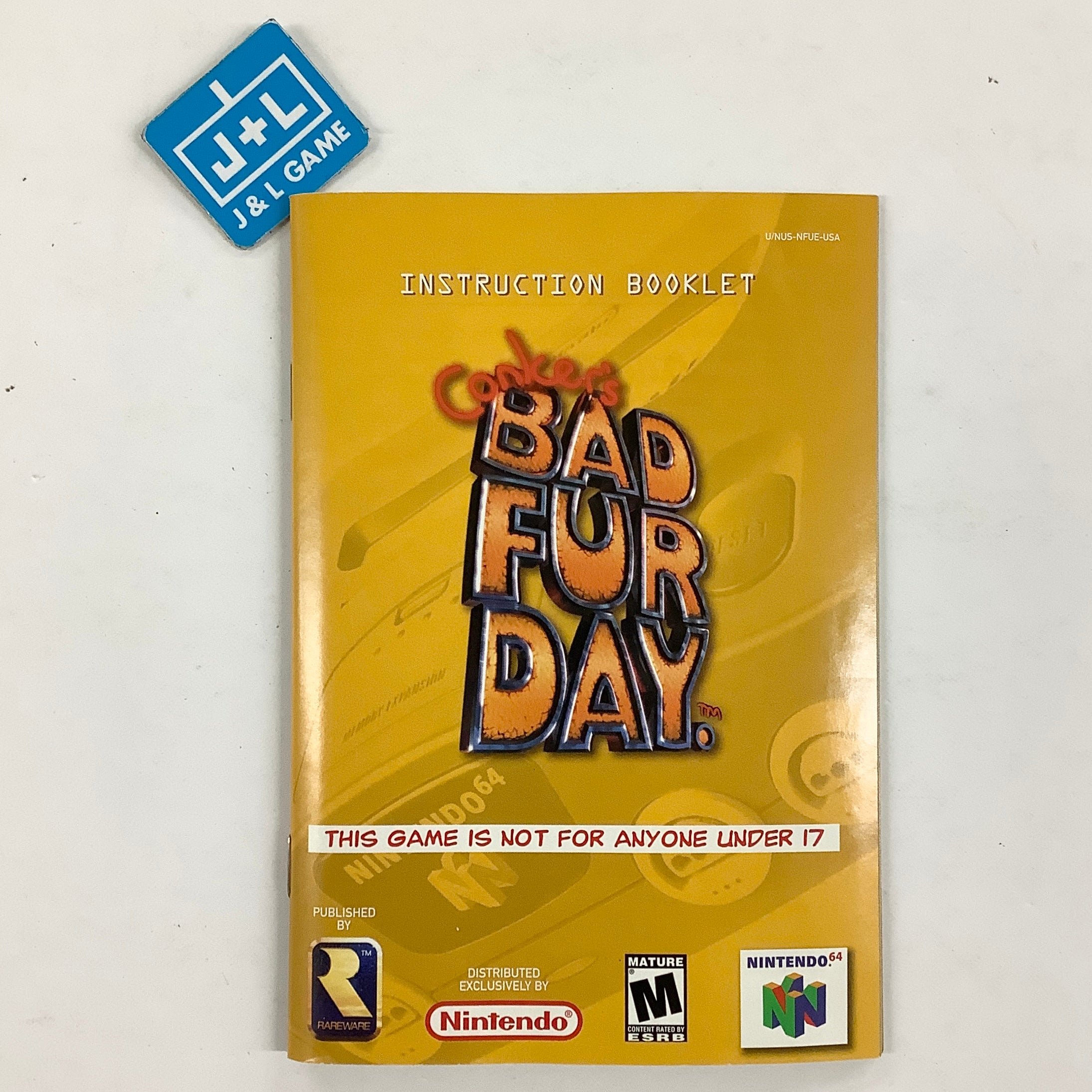 Conker's Bad Fur Day - (N64) Nintendo 64 [Pre-Owned]