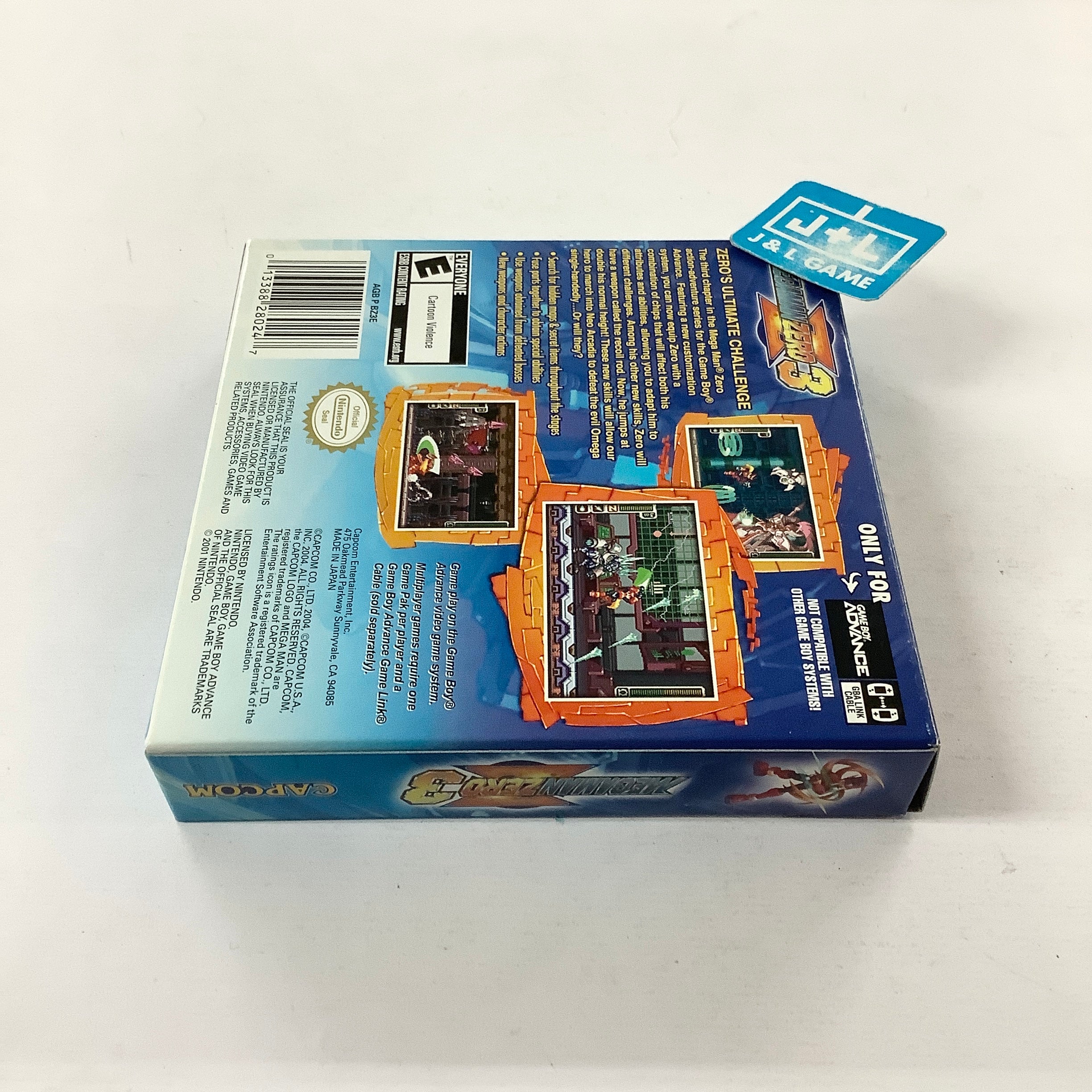 Mega Man Zero 3 - (GBA) Game Boy Advance [Pre-Owned] | J&L Game