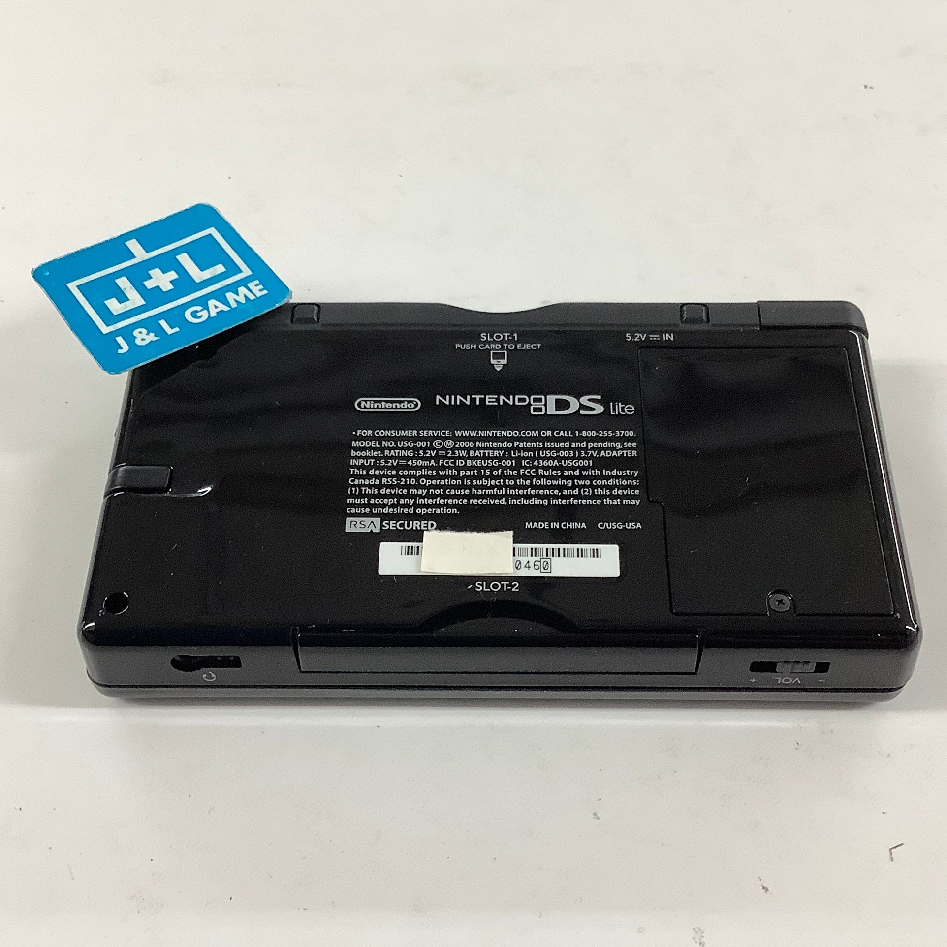 Nintendo DS Lite Console (Onyx) - (NDS) Nintendo DS [Pre-Owned] Consoles Nintendo