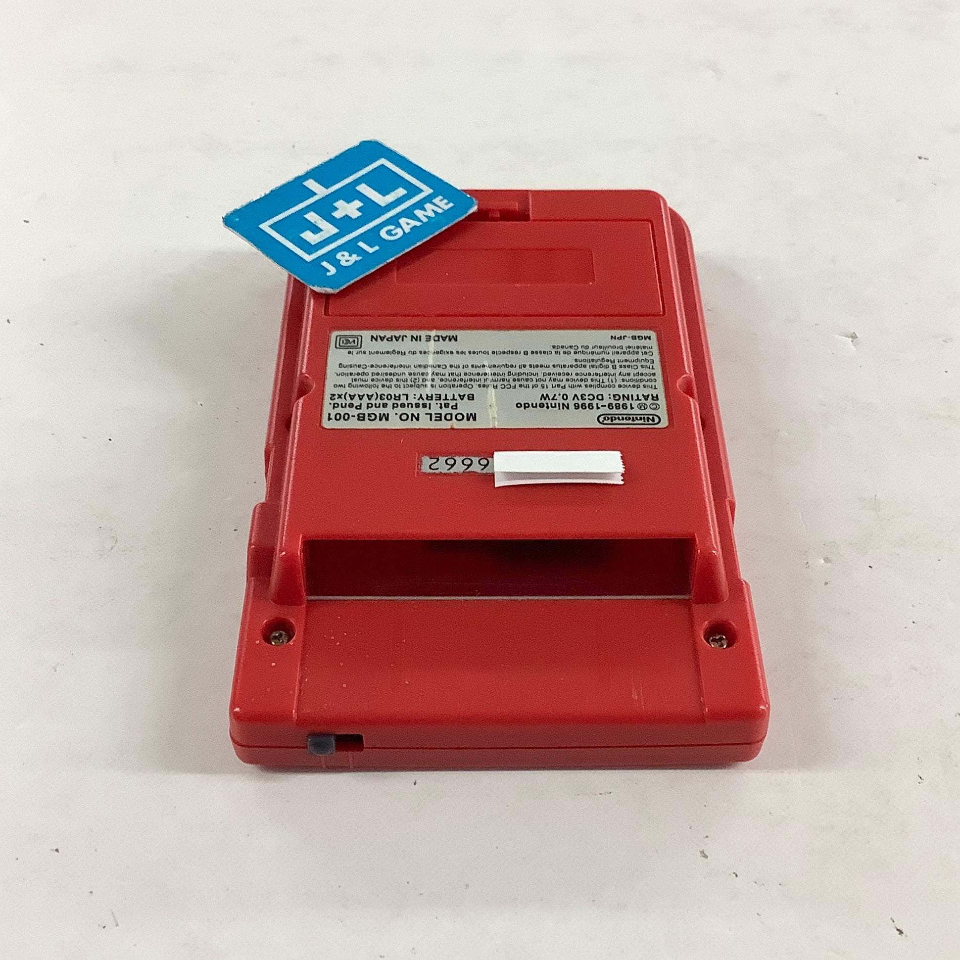 Nintendo Game Boy Pocket (Red with backlight) - (GBP) Game Boy Pocket [Pre-Owned] Consoles Nintendo
