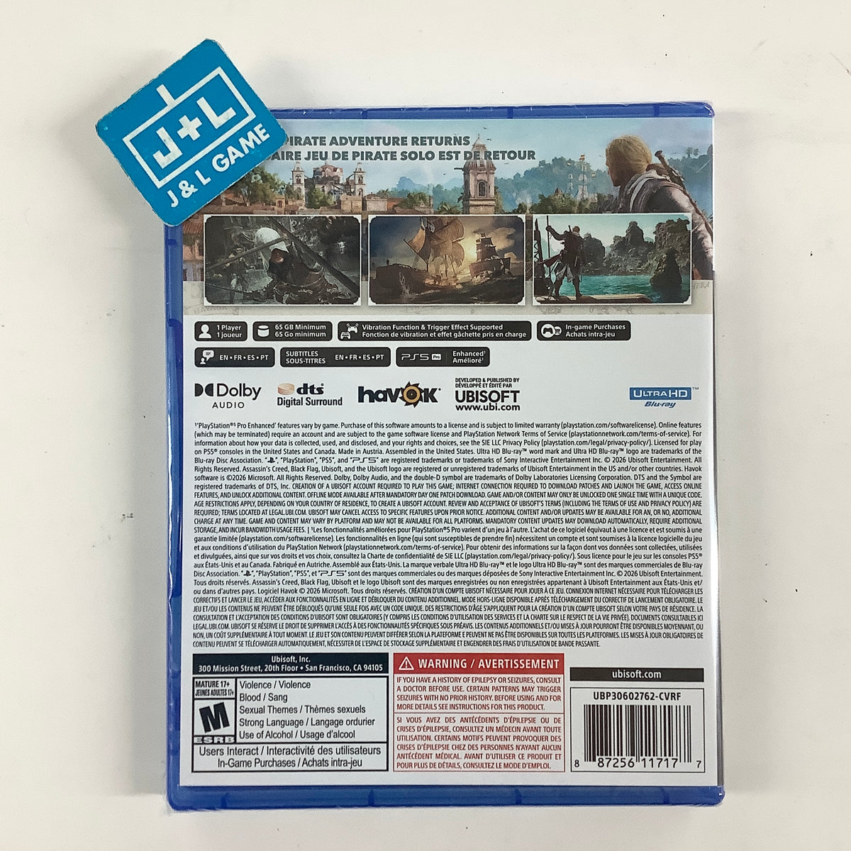 Assassin's Creed Black Flag Resynced - (PS5) PlayStation 5 Video Games Ubisoft