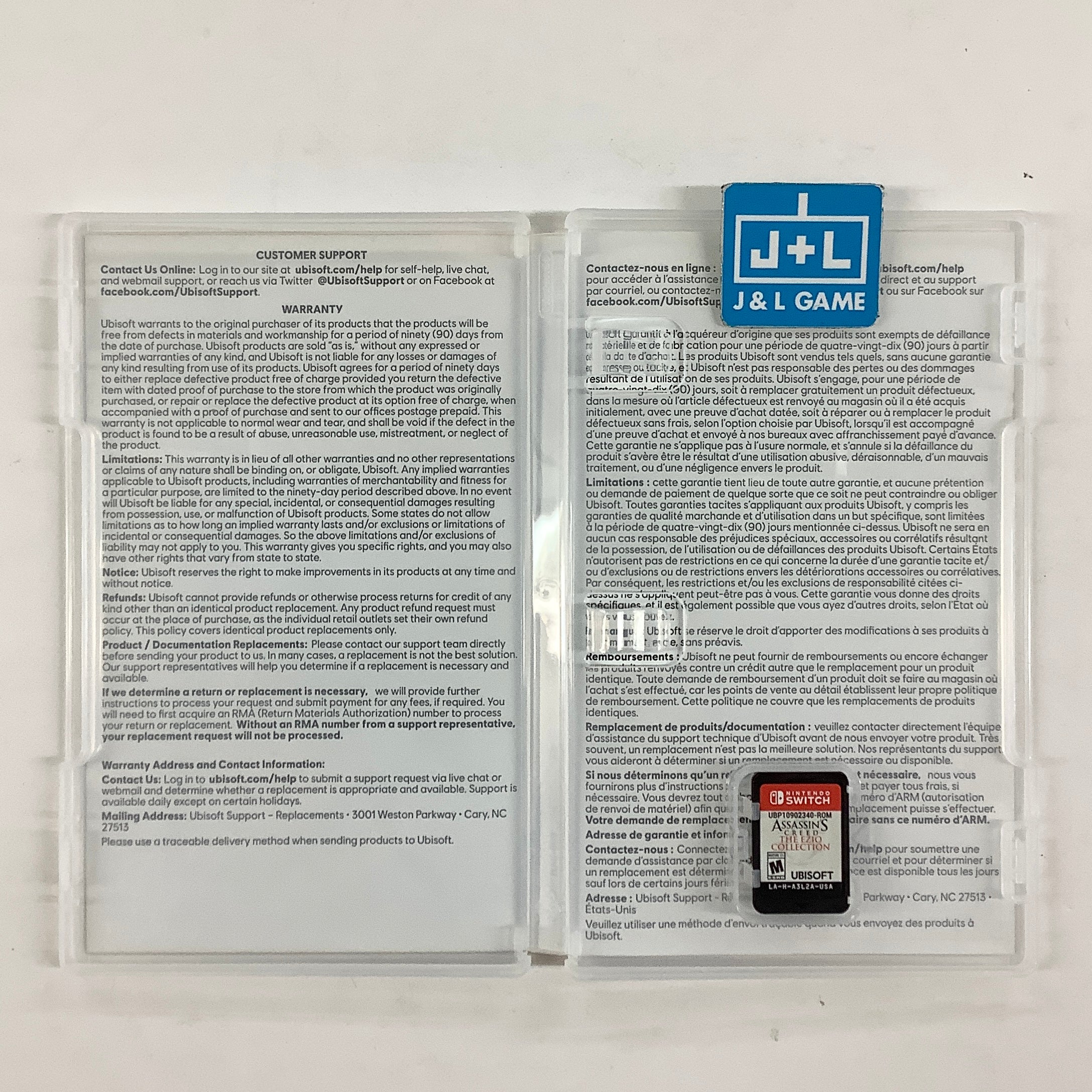 Assassin's Creed The Ezio Collection - (NSW) Nintendo Switch [Pre-Owned] Video Games Ubisoft