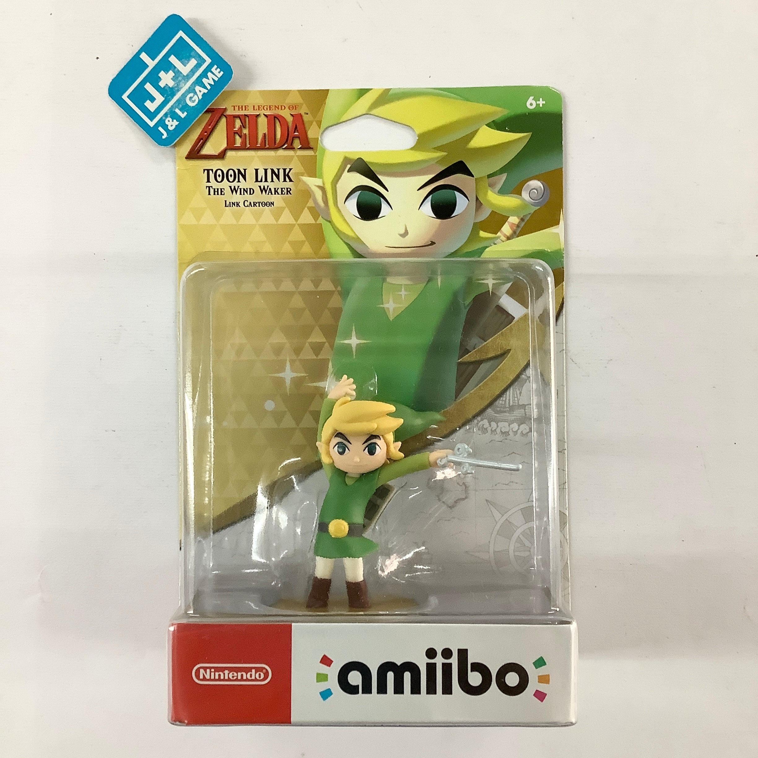 Toon Link (The Legend of Zelda: Wind Waker) - Nintendo WiiU Amiibo Amiibo Nintendo   