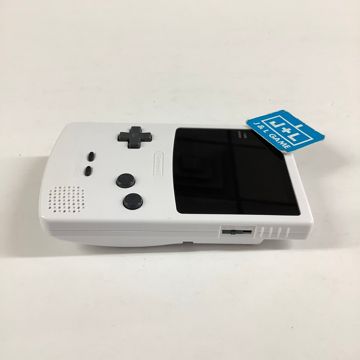 Nintendo Game Boy Color Console (White with Backlight) - (GBC) Game Boy Color [Pre-Owned]