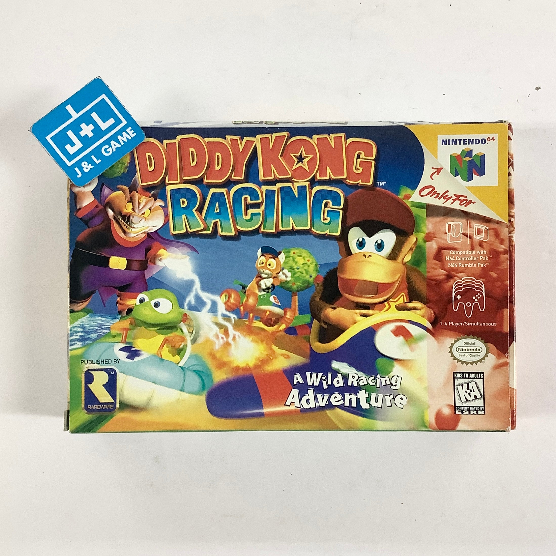 Diddy Kong Racing - (N64) Nintendo 64 [Pre-Owned] Video Games Rare Ltd.