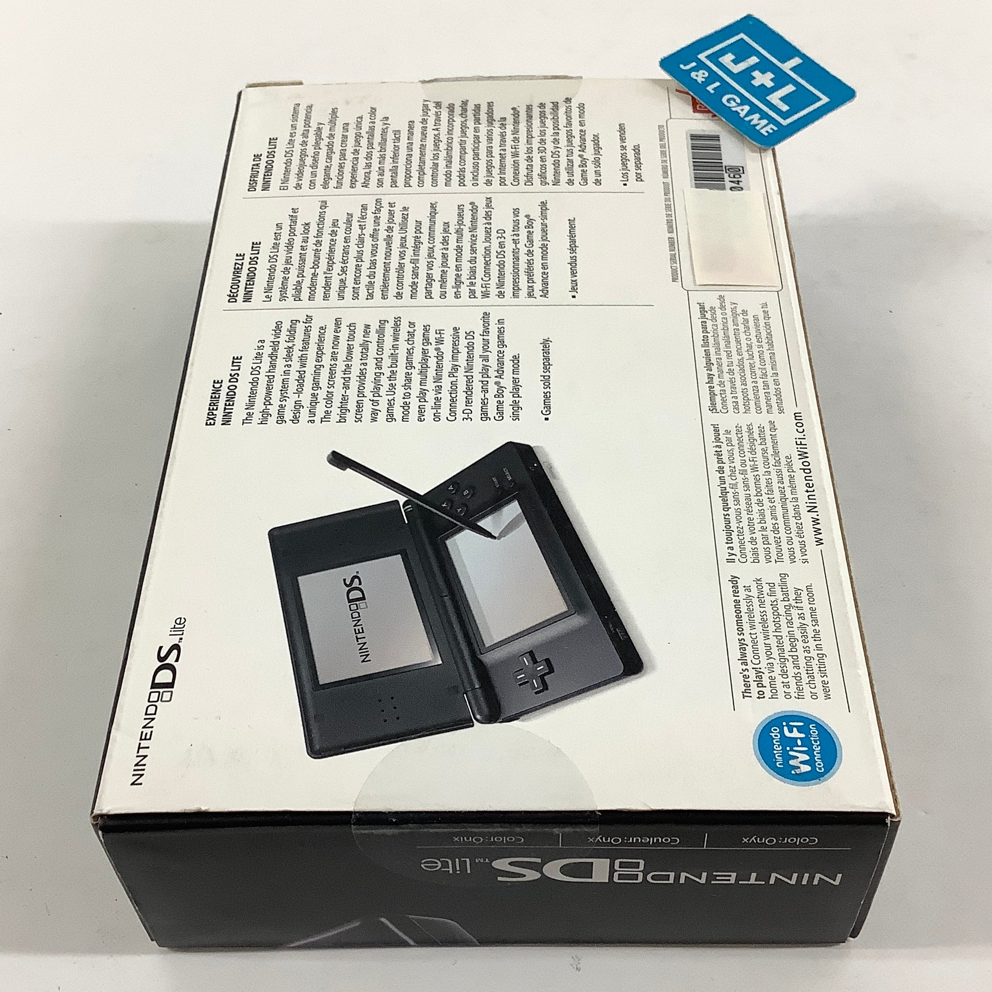 Nintendo DS Lite Console (Onyx) - (NDS) Nintendo DS [Pre-Owned] Consoles Nintendo