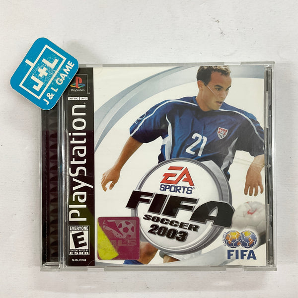 Fifa 2003 Sur Playstation 1 (PS1/PSX) - Jeu Français - État Correct