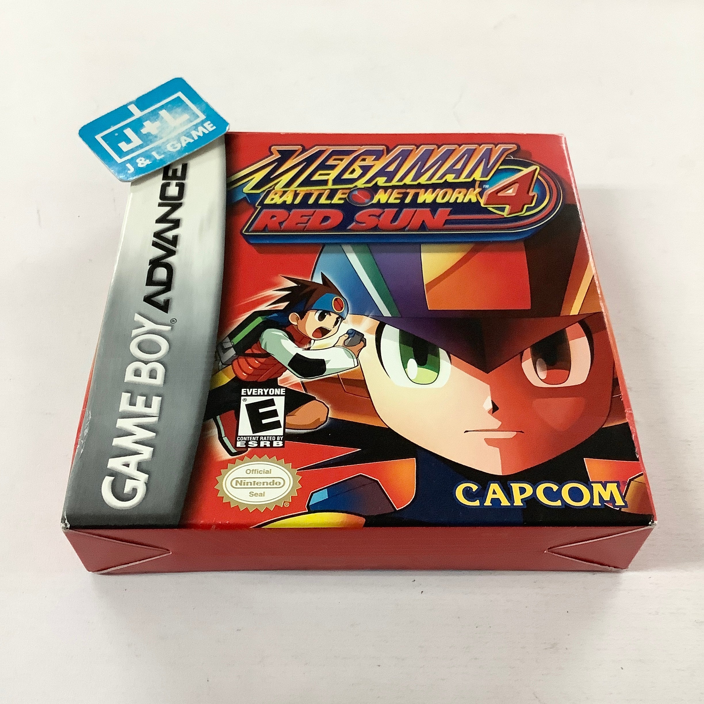 Mega Man Battle Network 4: Red Sun - (GBA) Game Boy Advance [Pre-Owned] Video Games Capcom   