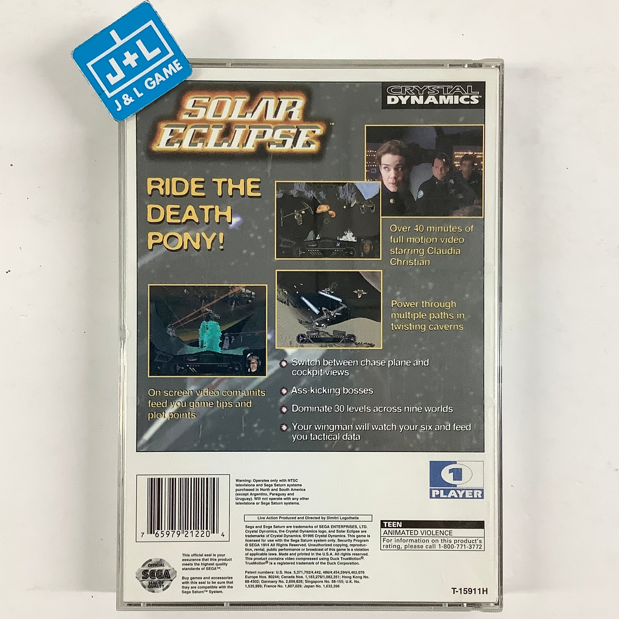 Solar Eclipse - (SS) SEGA Saturn [Pre-Owned] Video Games Sega