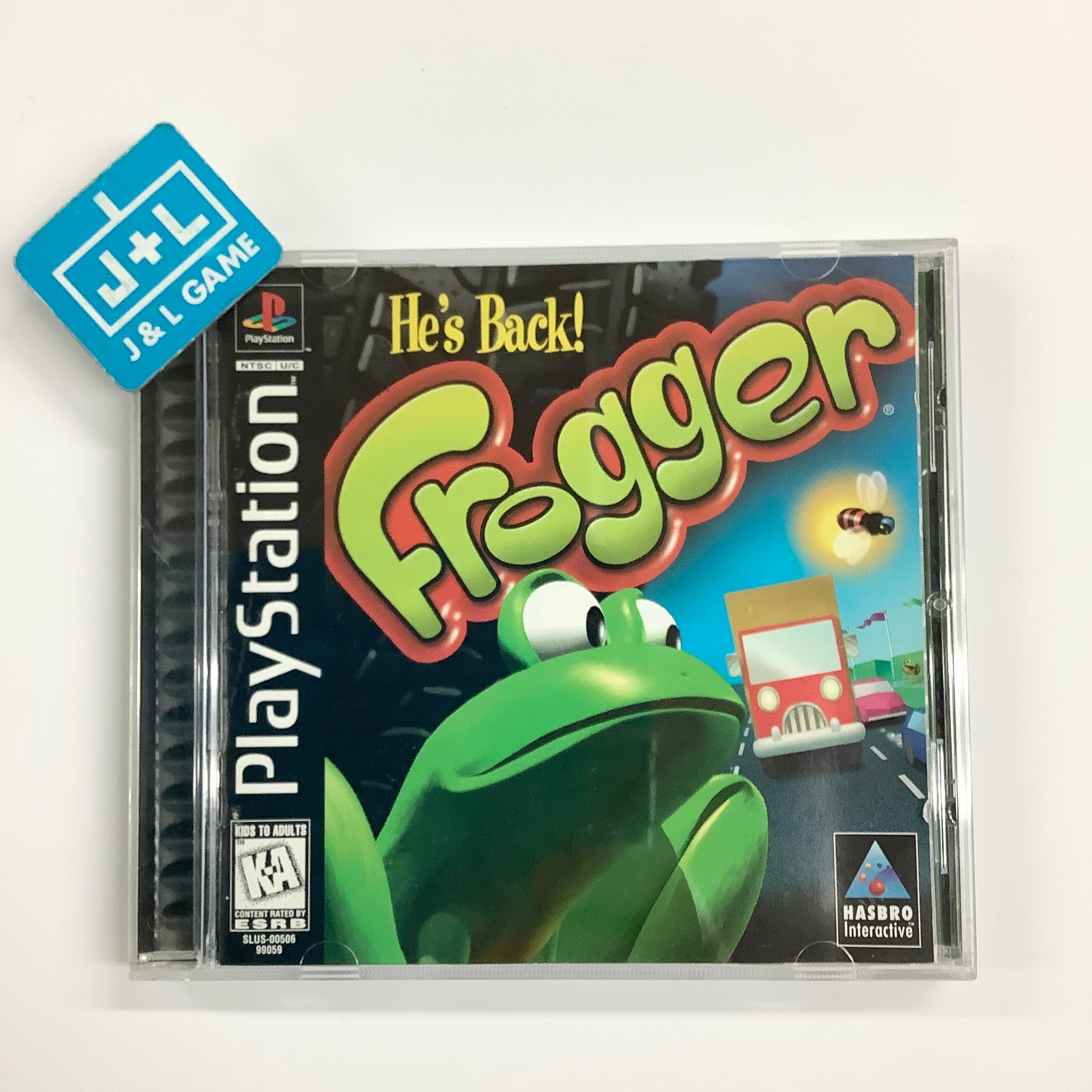 Frogger - (PS1) PlayStation 1 [Pre-Owned] Video Games Hasbro Interactive