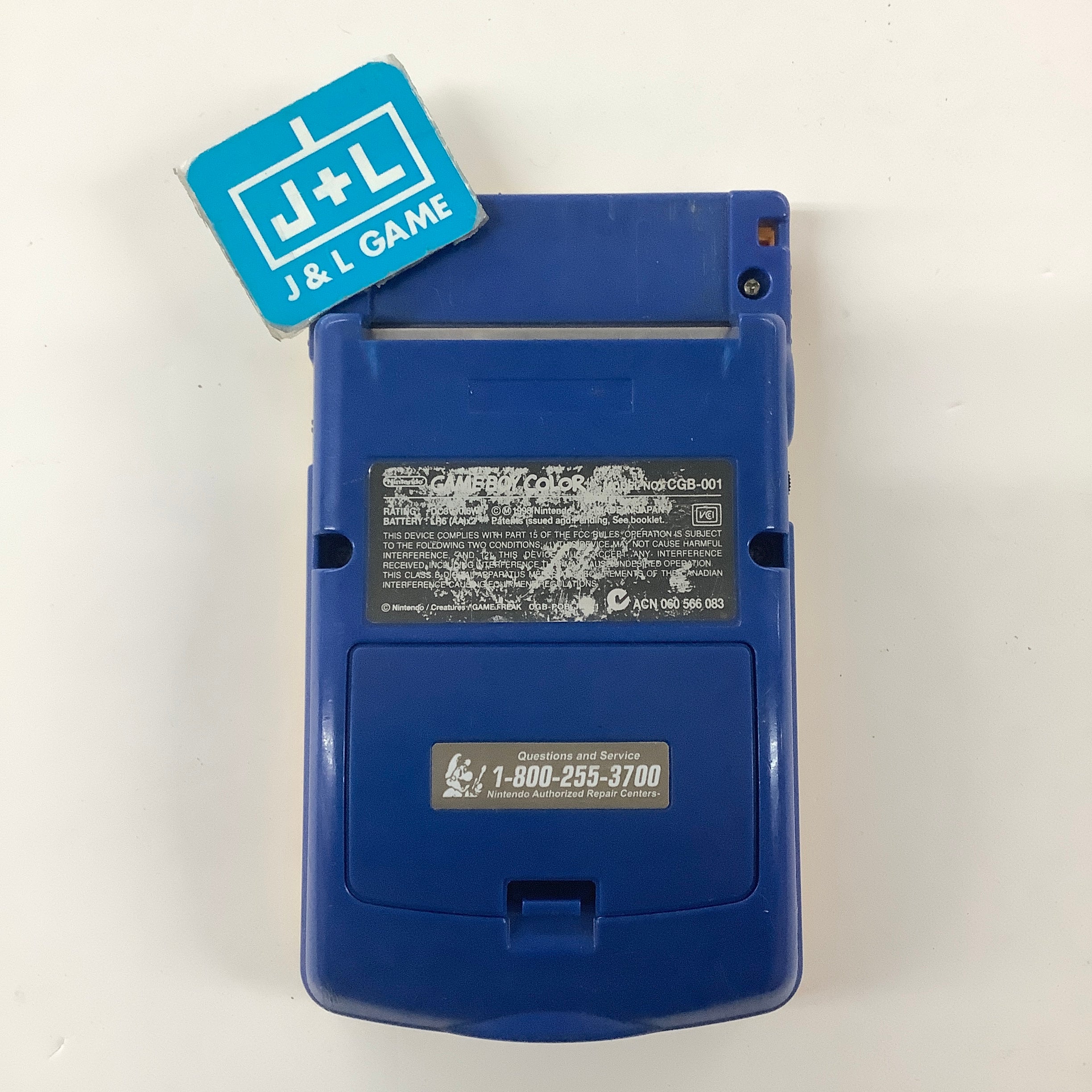 Nintendo Game Boy Color Console Battery Cover (Pokemon Yellow) - (GBC) Game Boy Color ACCESSORIES Nintendo