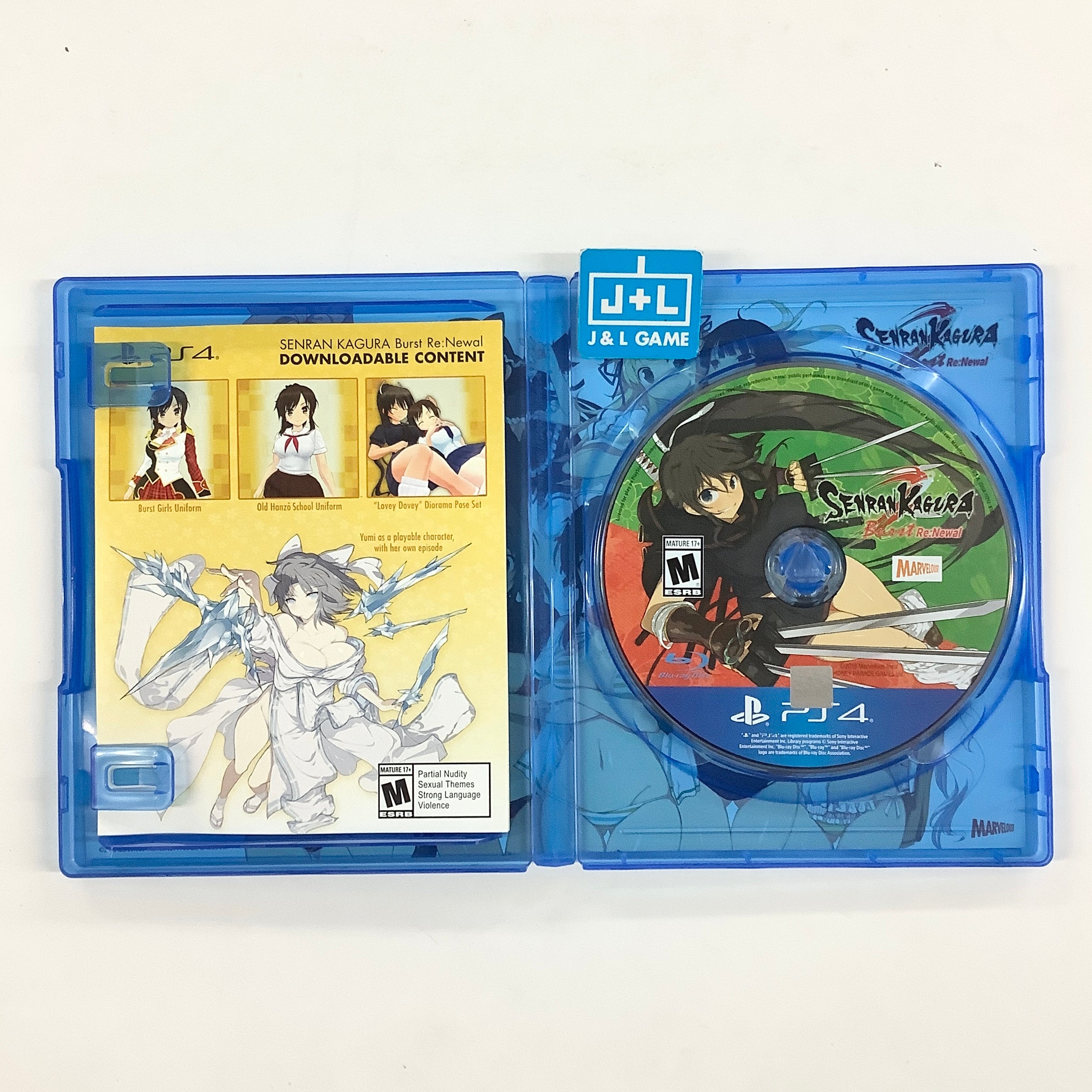 Senran Kagura Burst Re:Newal (At The Seams Edition) - (PS4) PlayStation 4 [Pre-Owned]