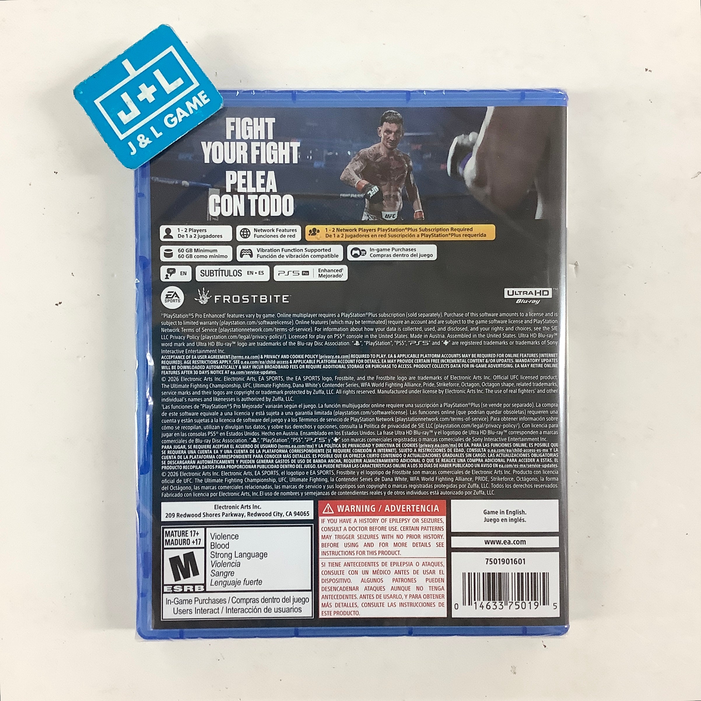 UFC 6 - (PS5) PlayStation 5 Video Games Electronic Arts