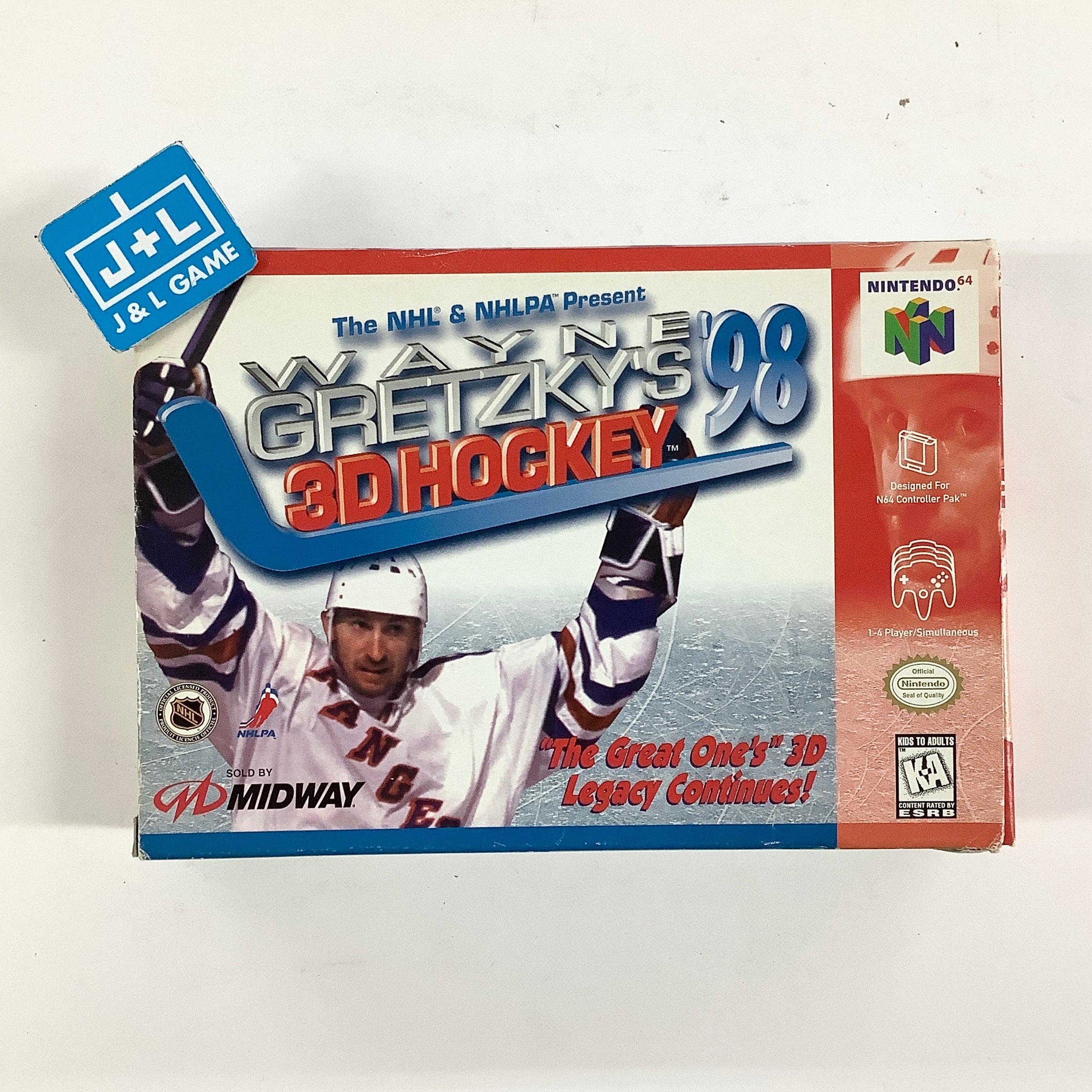 Wayne Gretzky's 3D Hockey '98 - (N64) Nintendo 64 [Pre-Owned] Video Games Midway