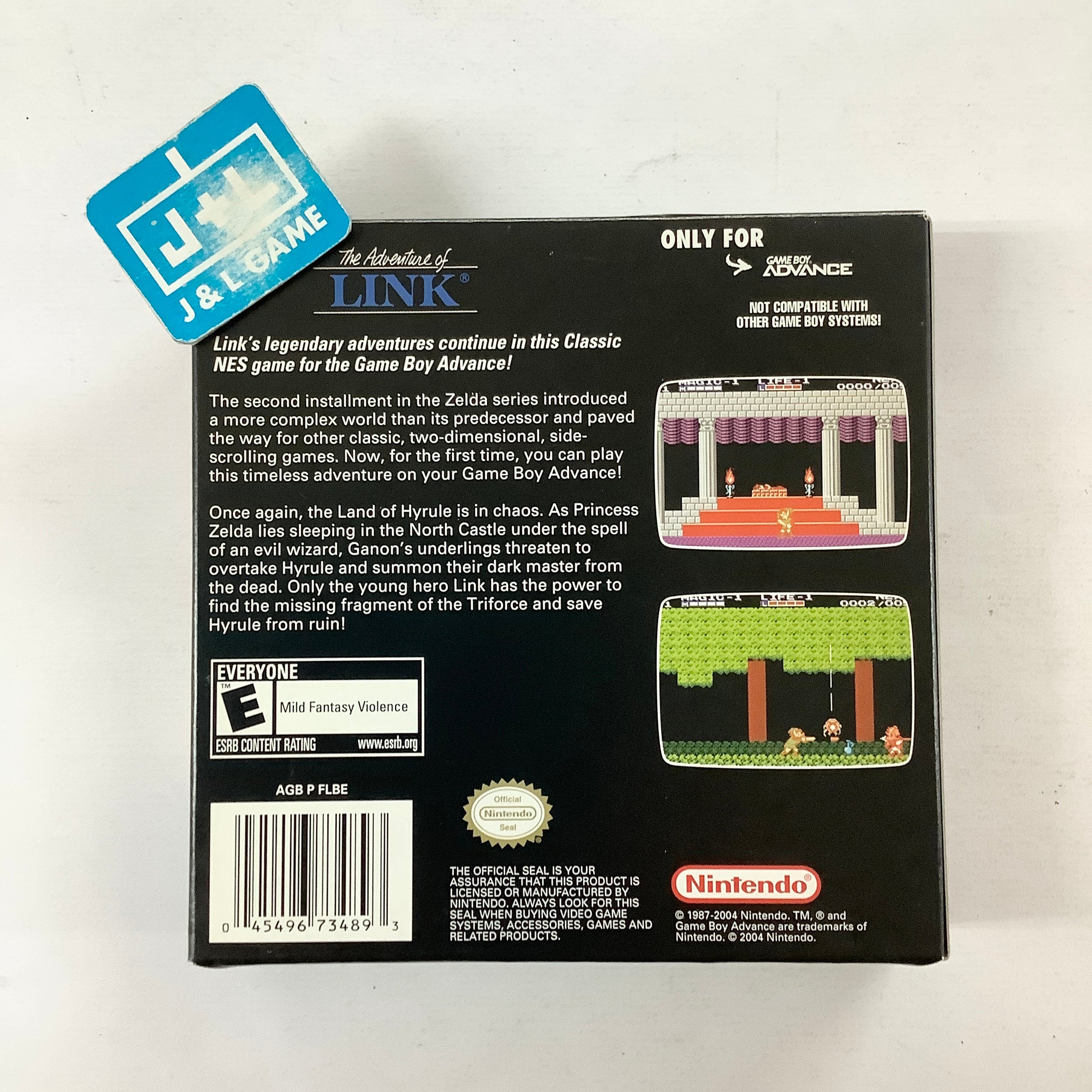 Classic NES Series: Zelda II: The Adventure of Link - (GBA) Game Boy Advance [Pre-Owned] Video Games Nintendo   