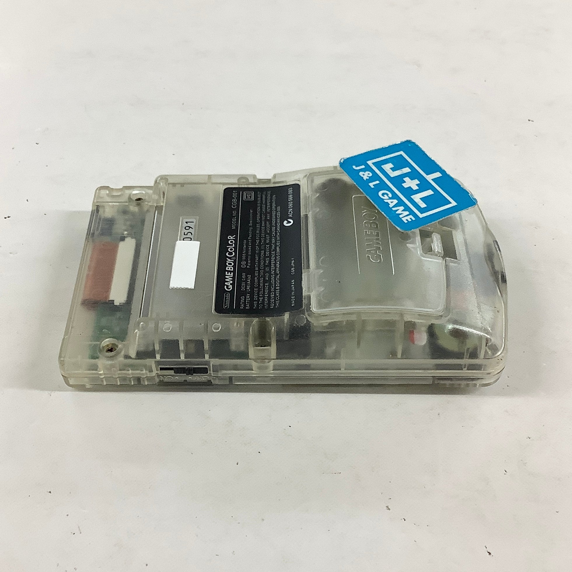 Nintendo Game Boy Color Console (Clear) - (GBC) Game Boy Color [Pre-Owned] (Japanese Import) Consoles Nintendo
