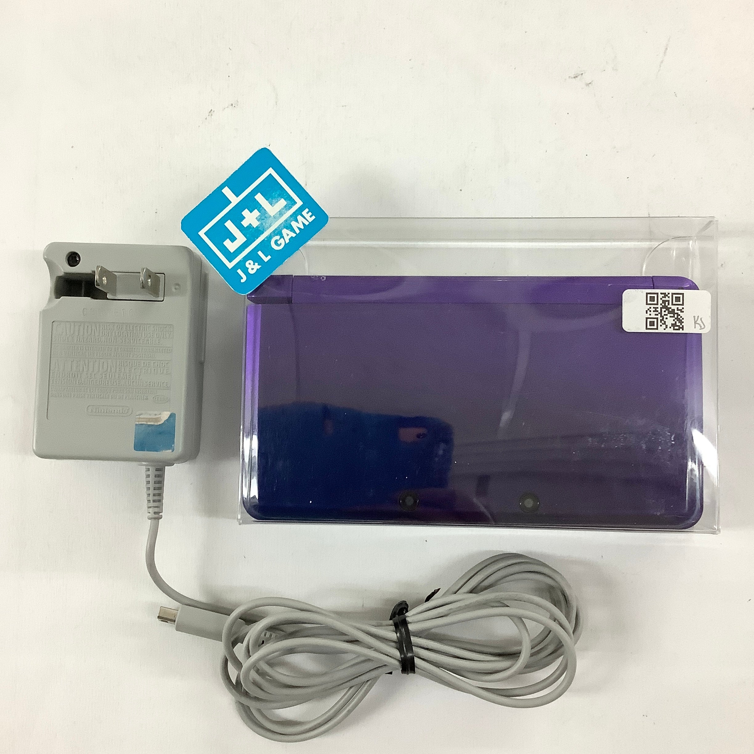 Nintendo 3DS Console (Midnight Purple) - Nintendo 3DS [Pre-Owned