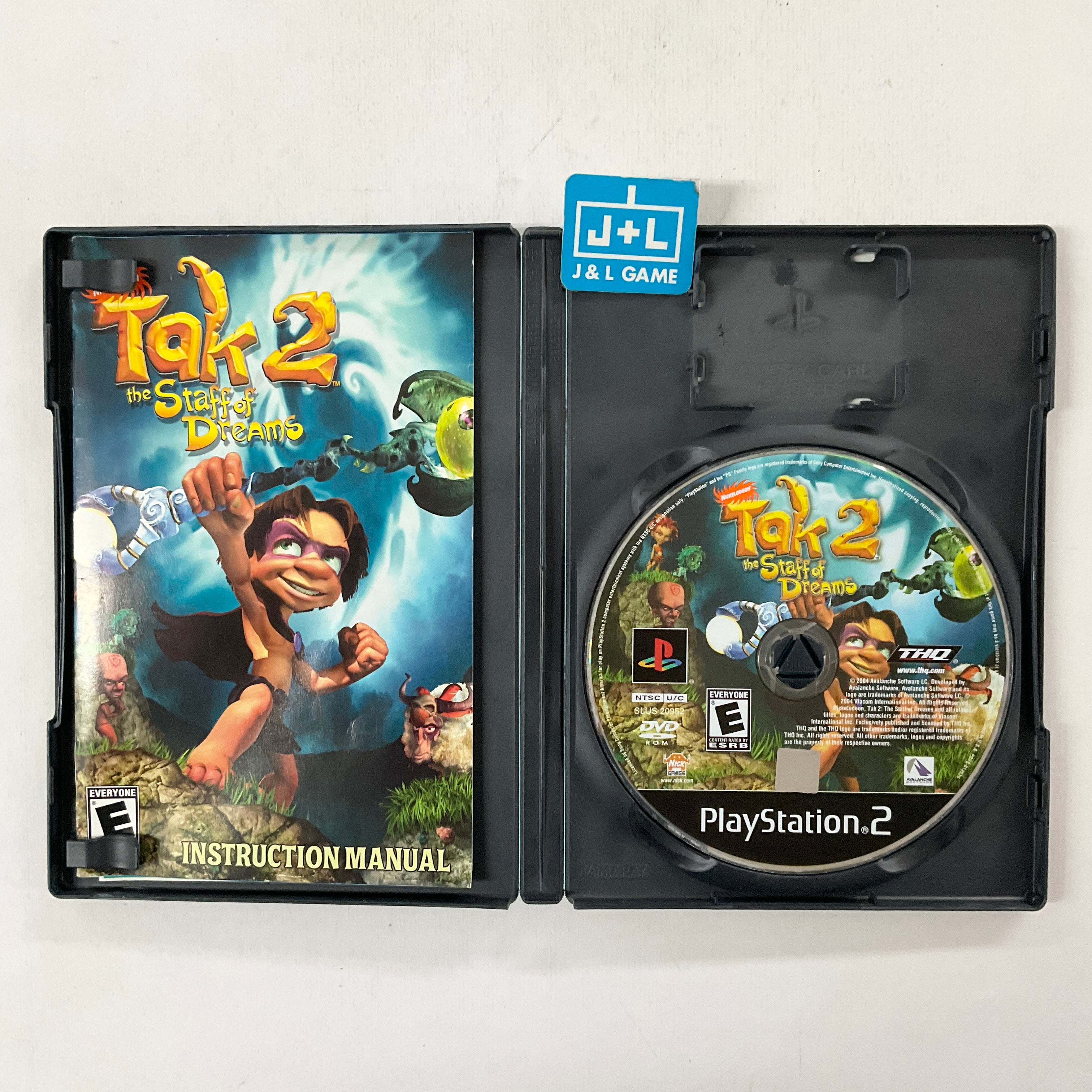 Tak 2: The Staff of Dreams - (PS2) PlayStation 2 [Pre-Owned] Video Games THQ