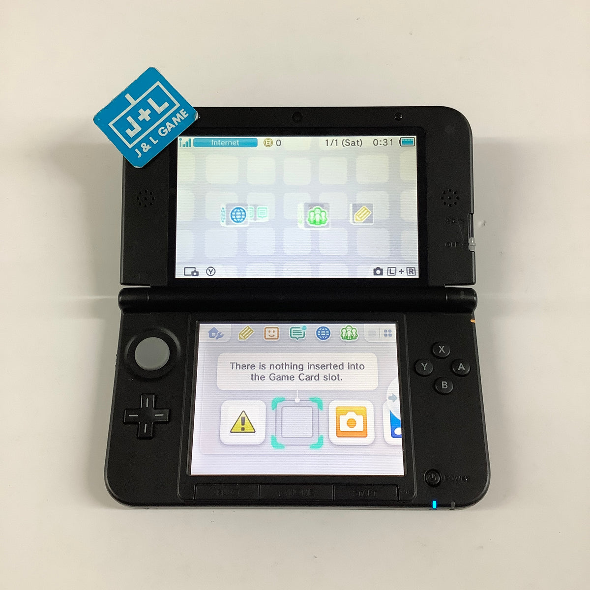 Nintendo 3DS XL Console (Black) - Nintendo 3DS [Pre-Owned]