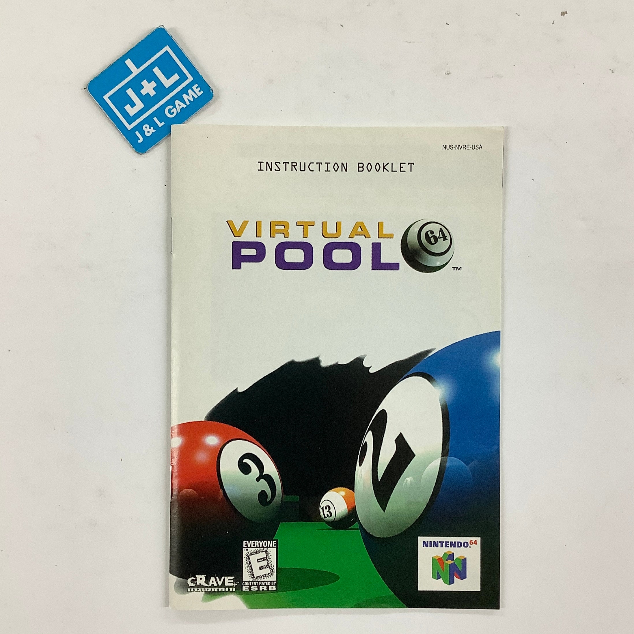Virtual Pool 64 - (N64) Nintendo 64 [Pre-Owned] Video Games Crave