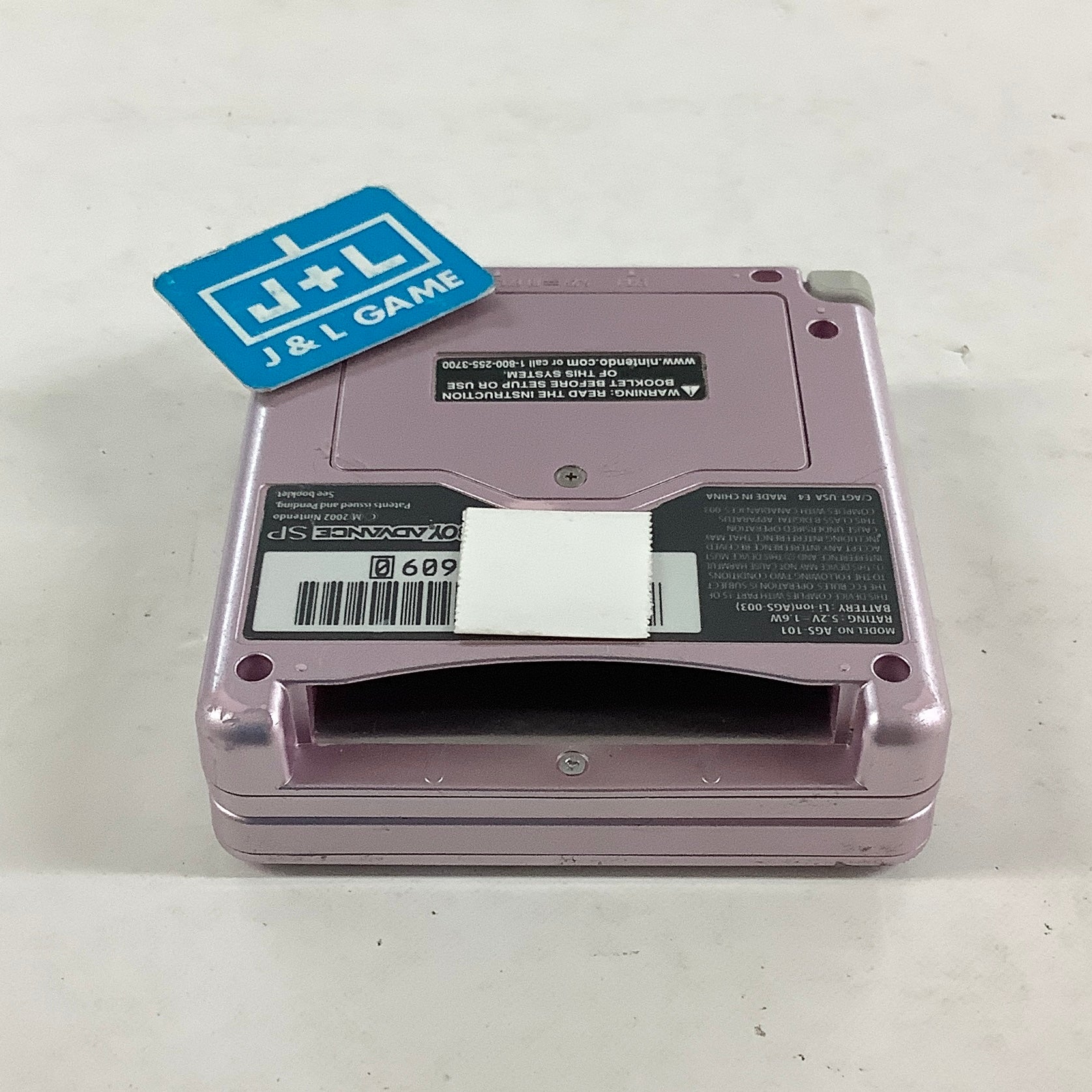 Nintendo Game Boy Advance SP Console AGS - 101 (Pearl Pink) - (GBA) Game Boy Advance SP [Pre-Owned] CONSOLE Nintendo