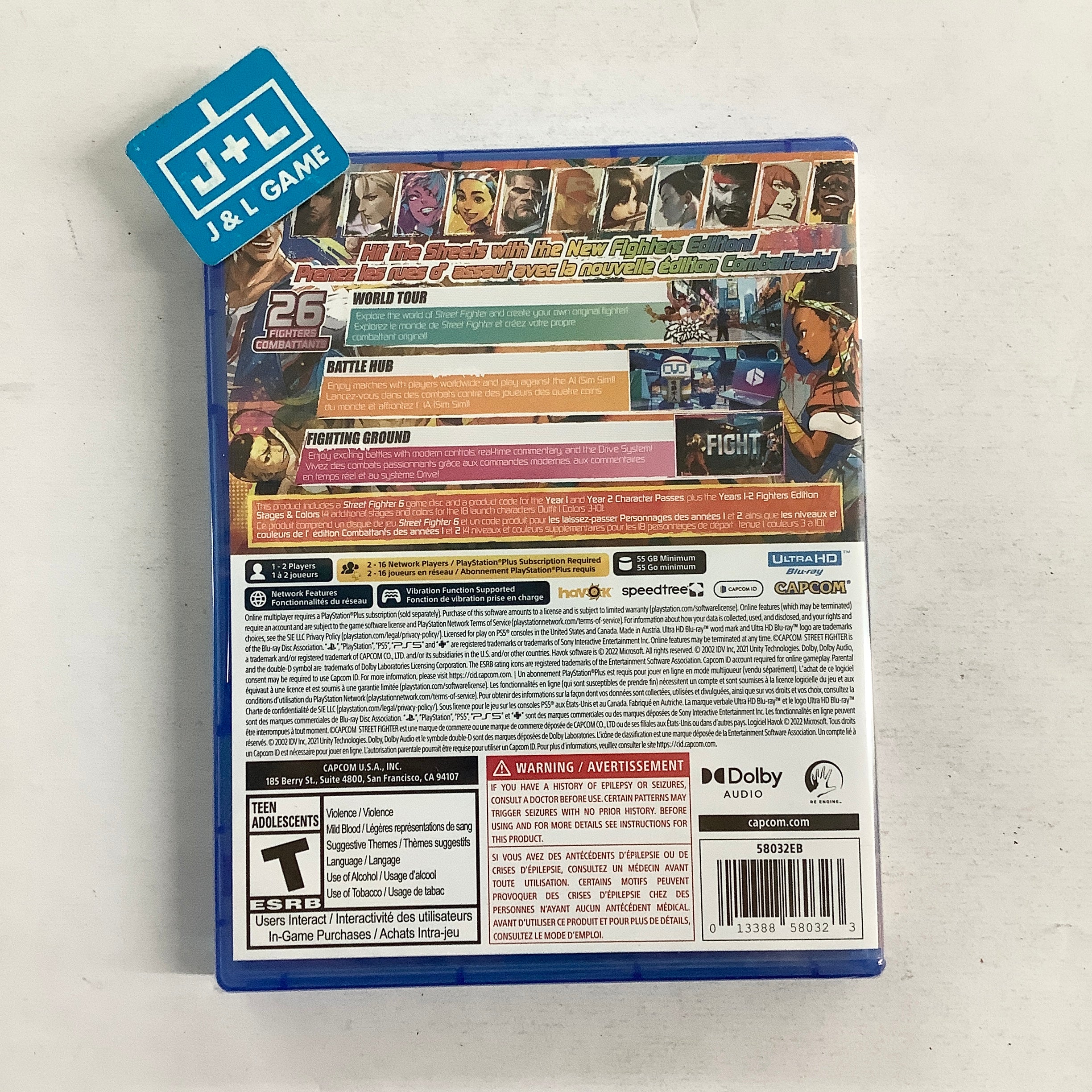 Street Fighter 6 (Years 1-2 Fighters Edition) - (PS5