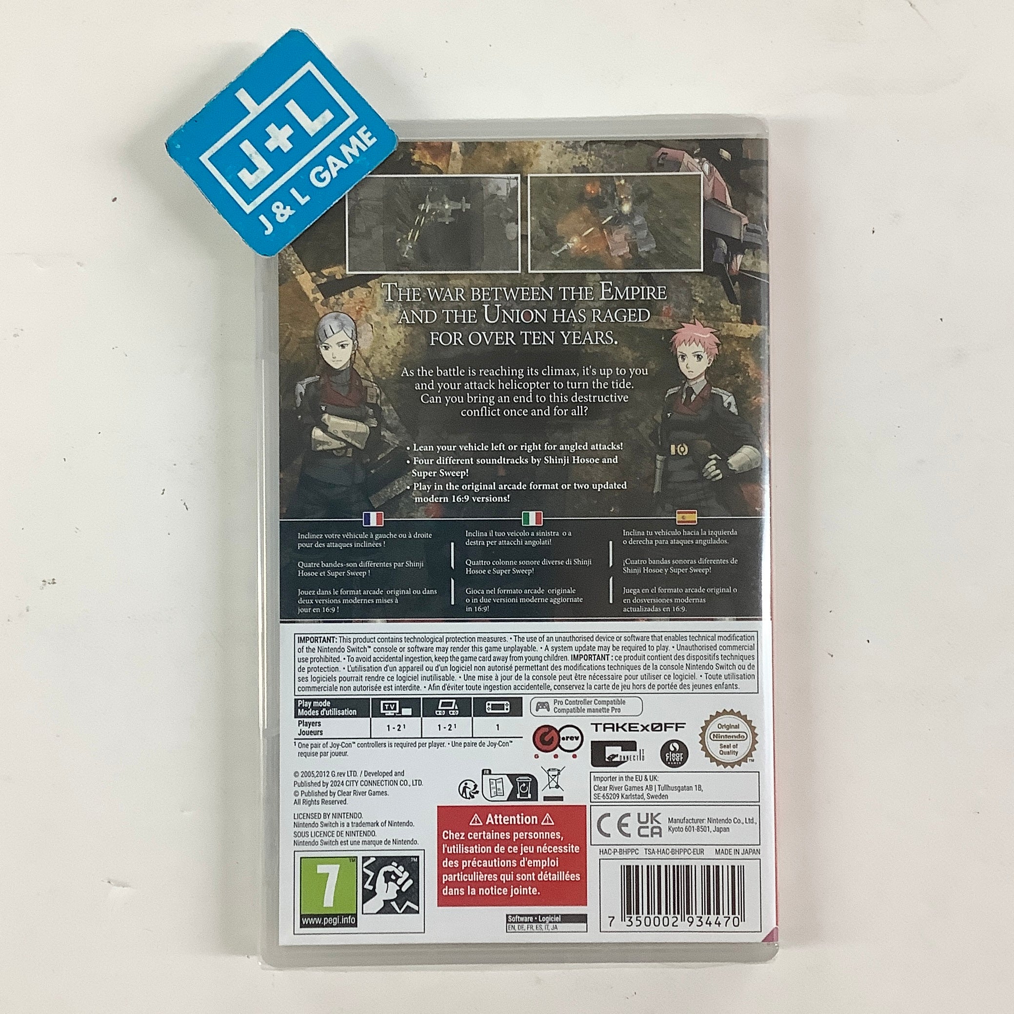 Under Defeat - (NSW) Nintendo Switch (European Import) Video Games Clear River Games
