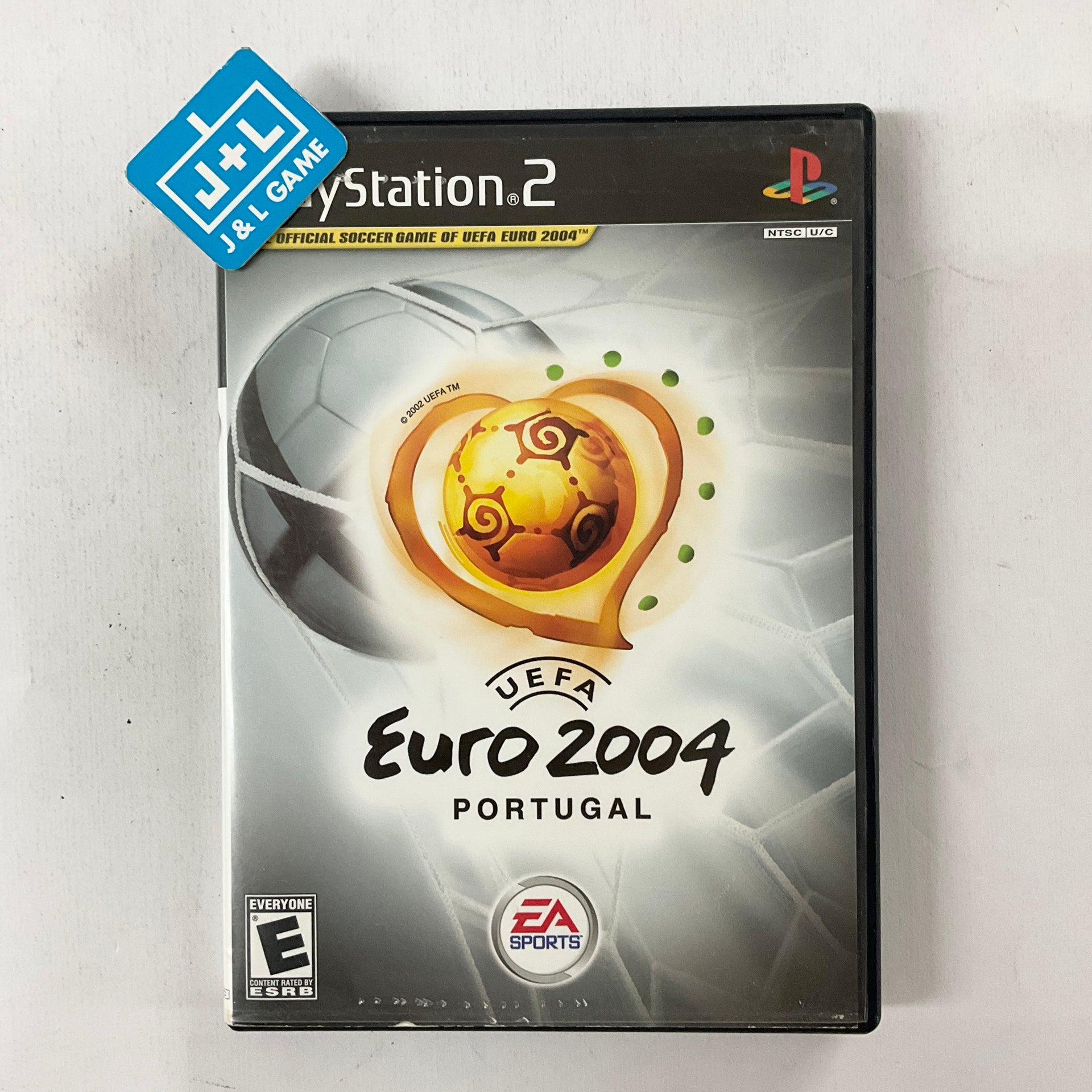 Jogo Original De Ps2 Footeboll Euro 2004 Portugal | Parcelamento sem juros