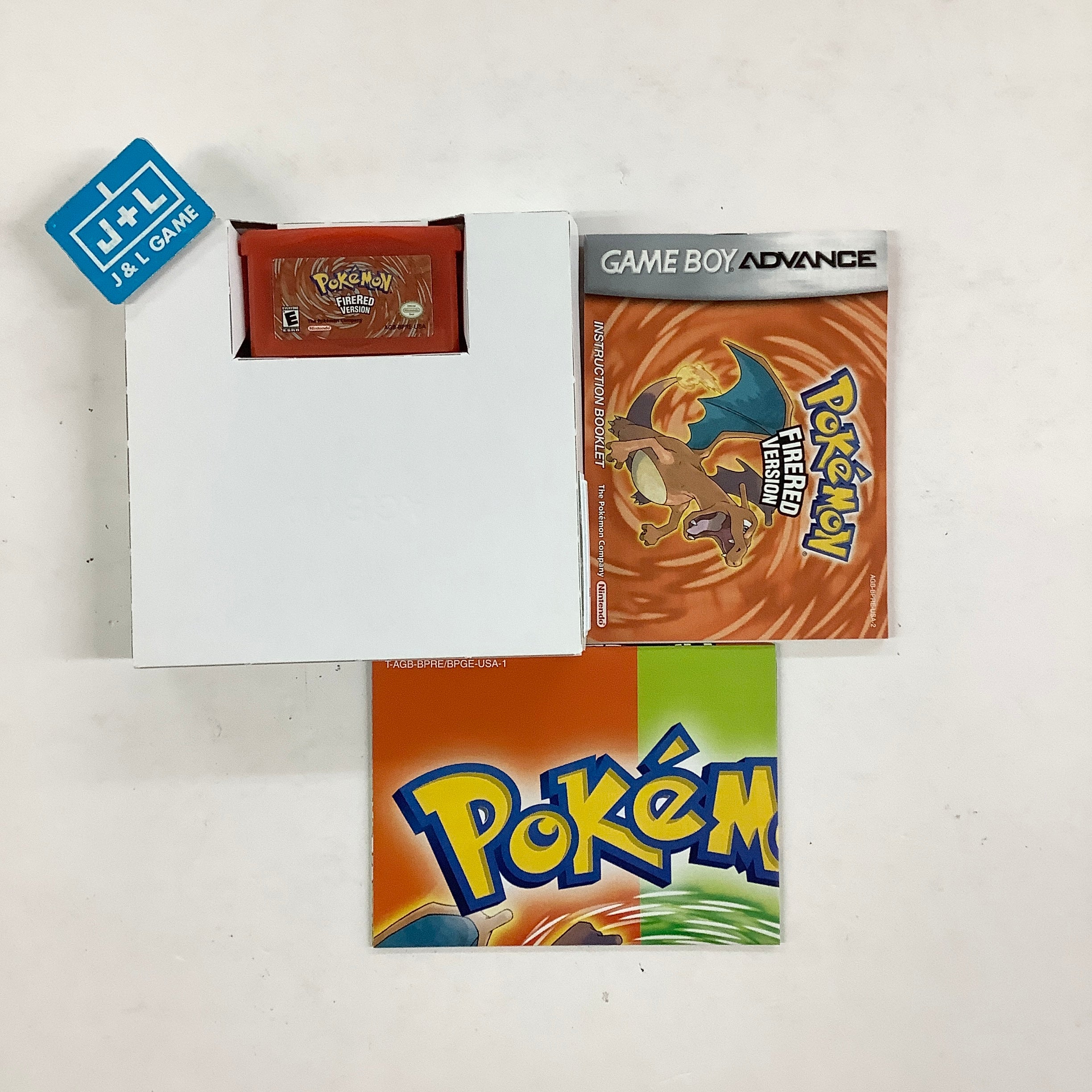 Pokemon FireRed Version (Player's Choice) - (GBA) Game Boy Advance [Pre-Owned] Video Games Nintendo