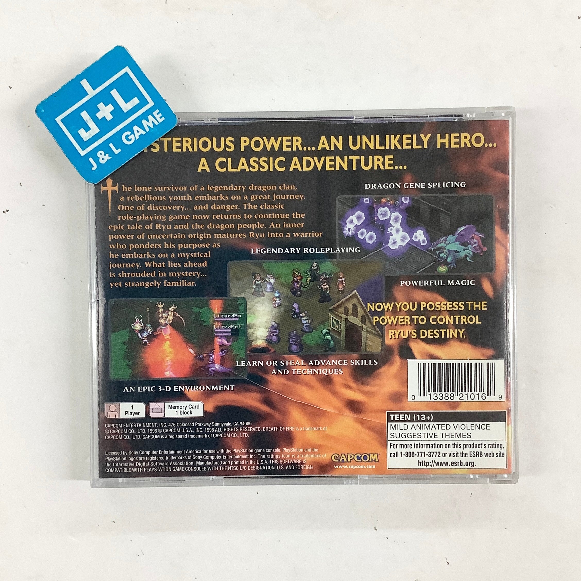 Breath of Fire III - (PS1) PlayStation 1 [Pre-Owned] Video Games Capcom