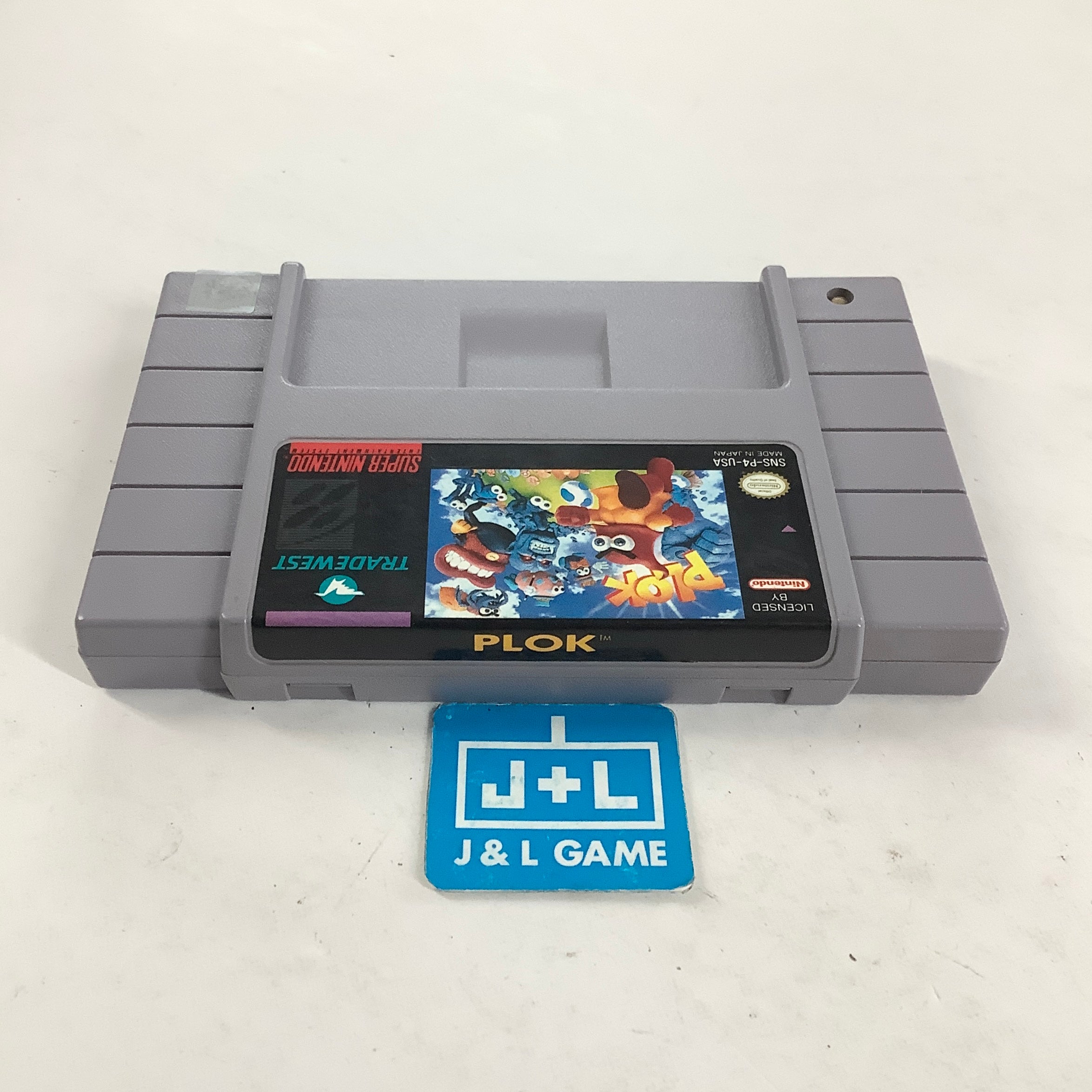 Plok - (SNES) Super Nintendo [Pre-Owned] Video Games Tradewest
