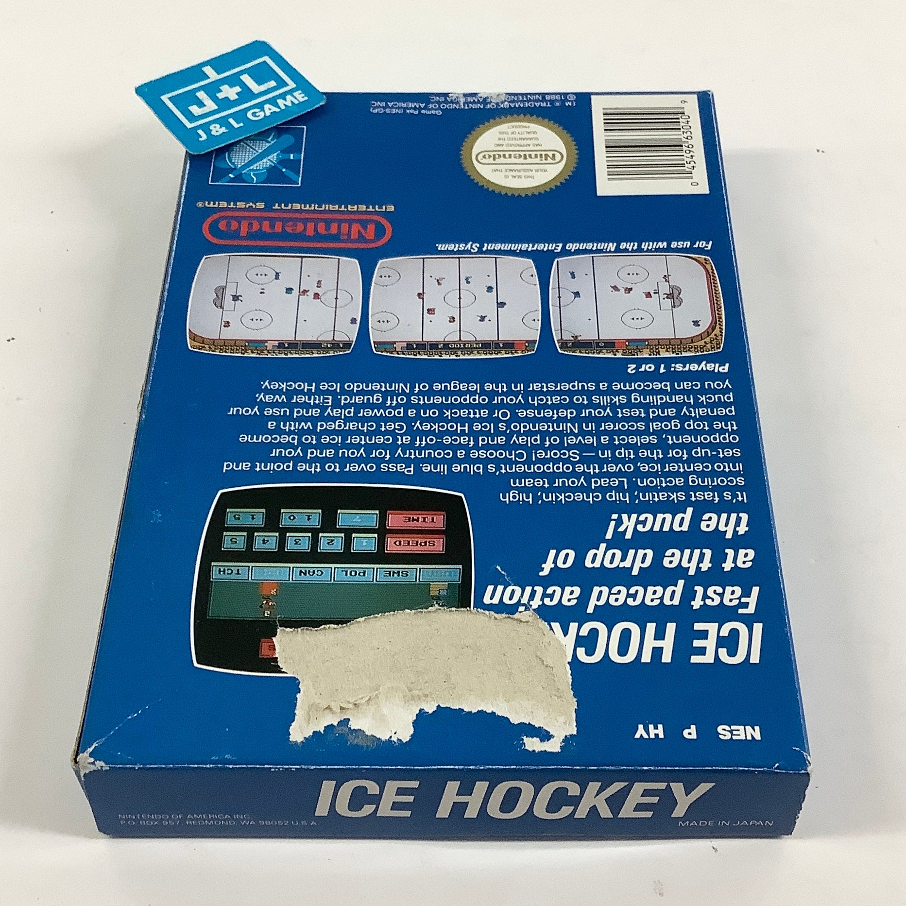 Ice Hockey - (NES) Nintendo Entertainment System [Pre-Owned]